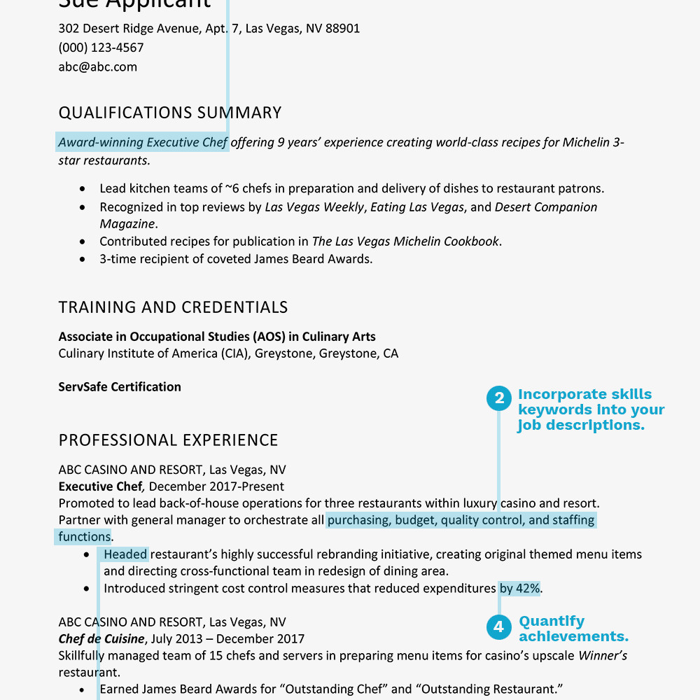 Sample Resume for All Types Of Jobs Best Resume Examples Listed by Type and Job