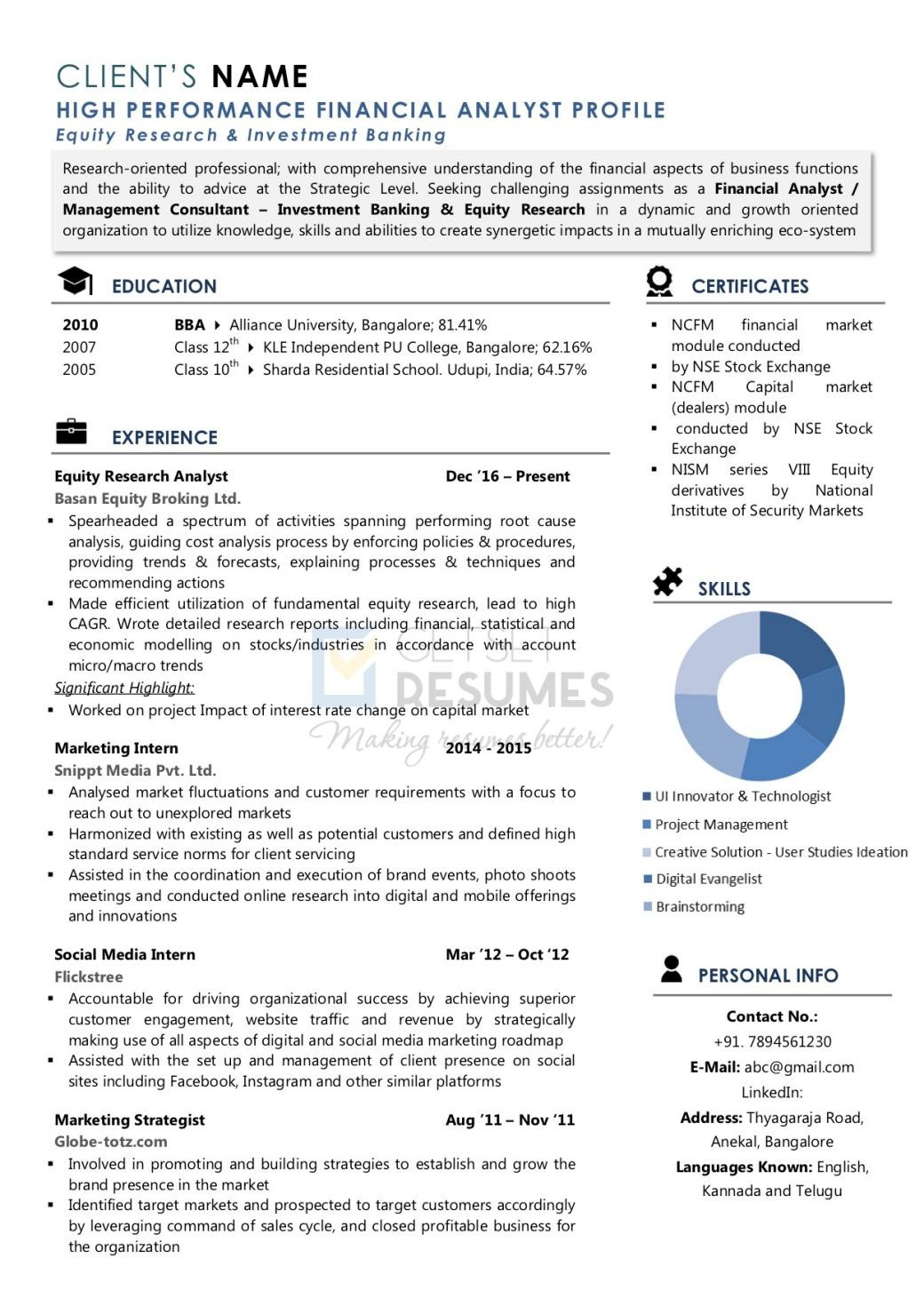 Sample Resume for College Principal In India Resume Samples & Case Studies by Get Set Resumes