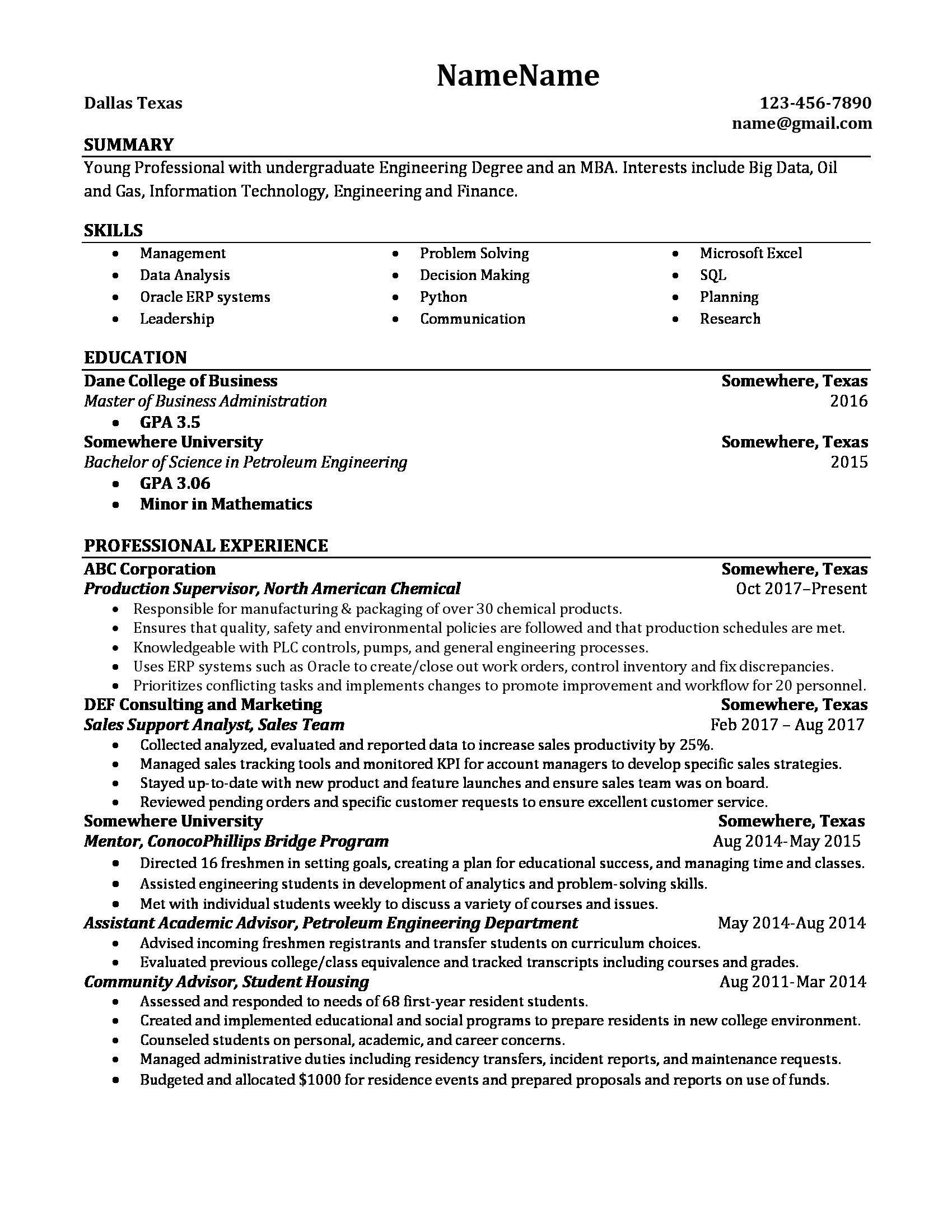 Should I Use A Resume Template Reddit Please Roast My Resume. Thanks! : R/resumes