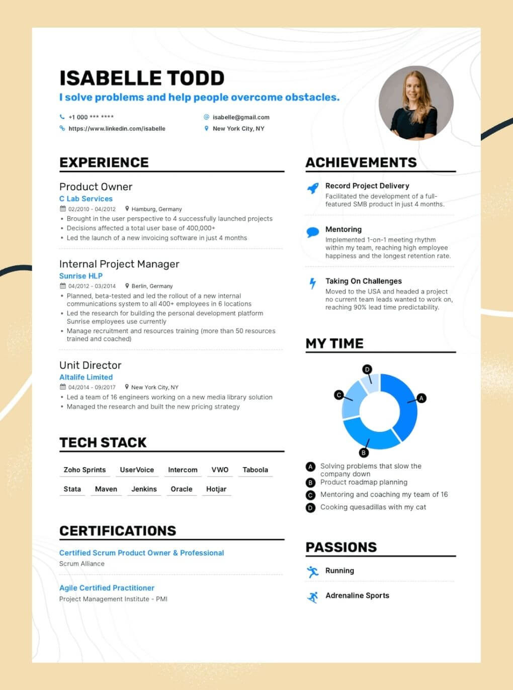Should I Use A Template for My Resume Resume Icons – Should You Use them and How?