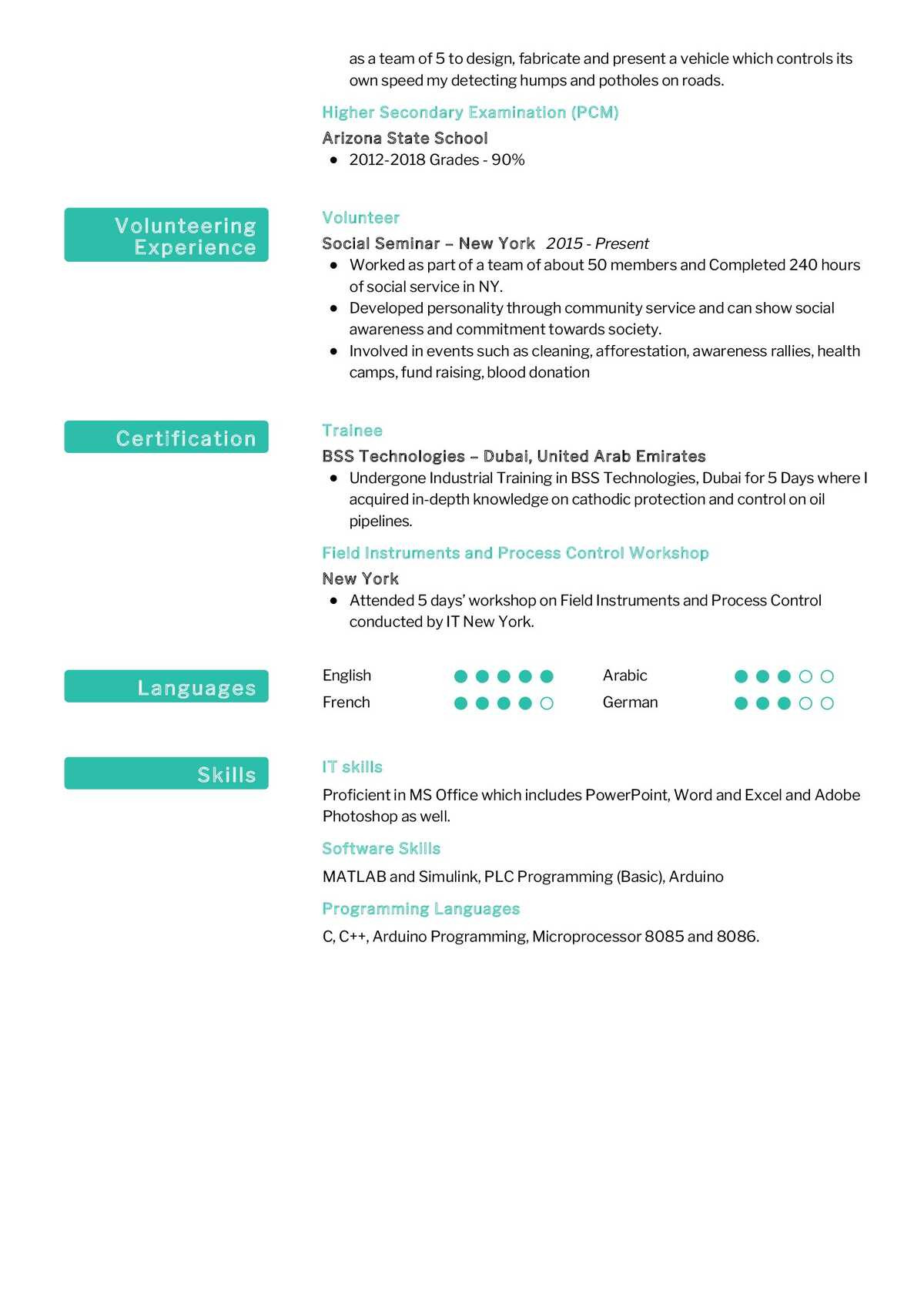 Advanced Process Control Engineer Resume Sample Automation Controls Engineer Student Resume 2022 Writing Tips … Advanced Process Control Engineer Resume Sample Automation Controls Engineer Student Resume 2022 Writing Tips …