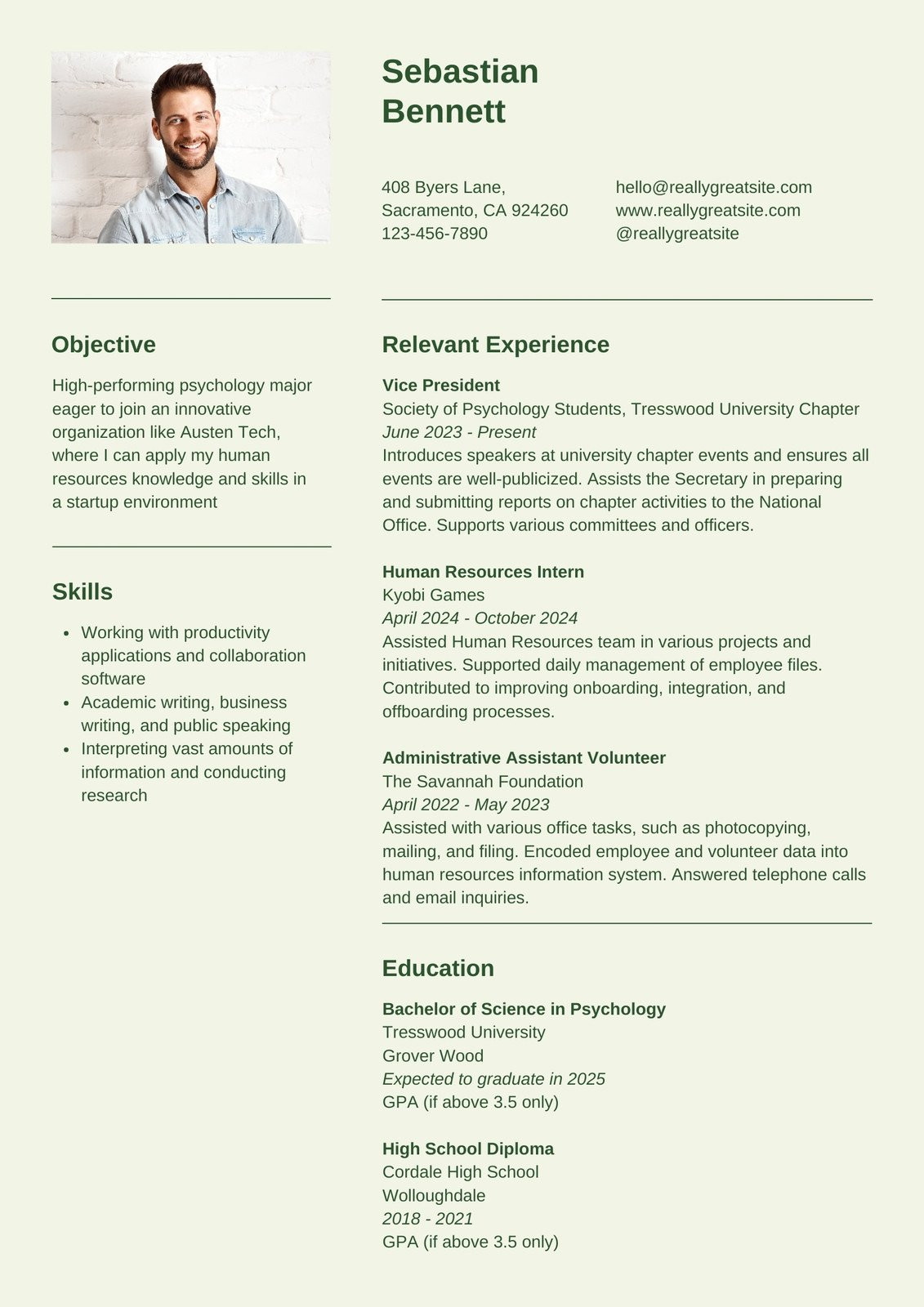 Change In Career Resume Profile Sample 2023 Free Printable, Customizable College Resume Templates Canva