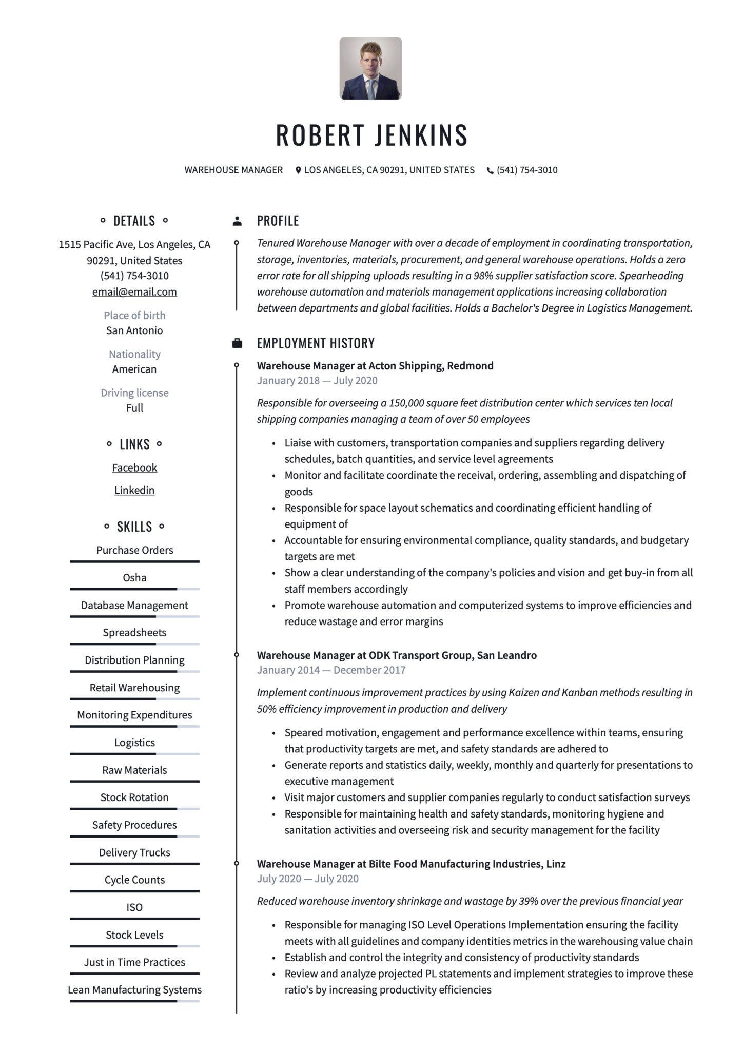 Dealer and Field System Management Resume Sample Warehouse Manager Resume & Writing Guide 18 Templates Dealer and Field System Management Resume Sample Warehouse Manager Resume & Writing Guide 18 Templates