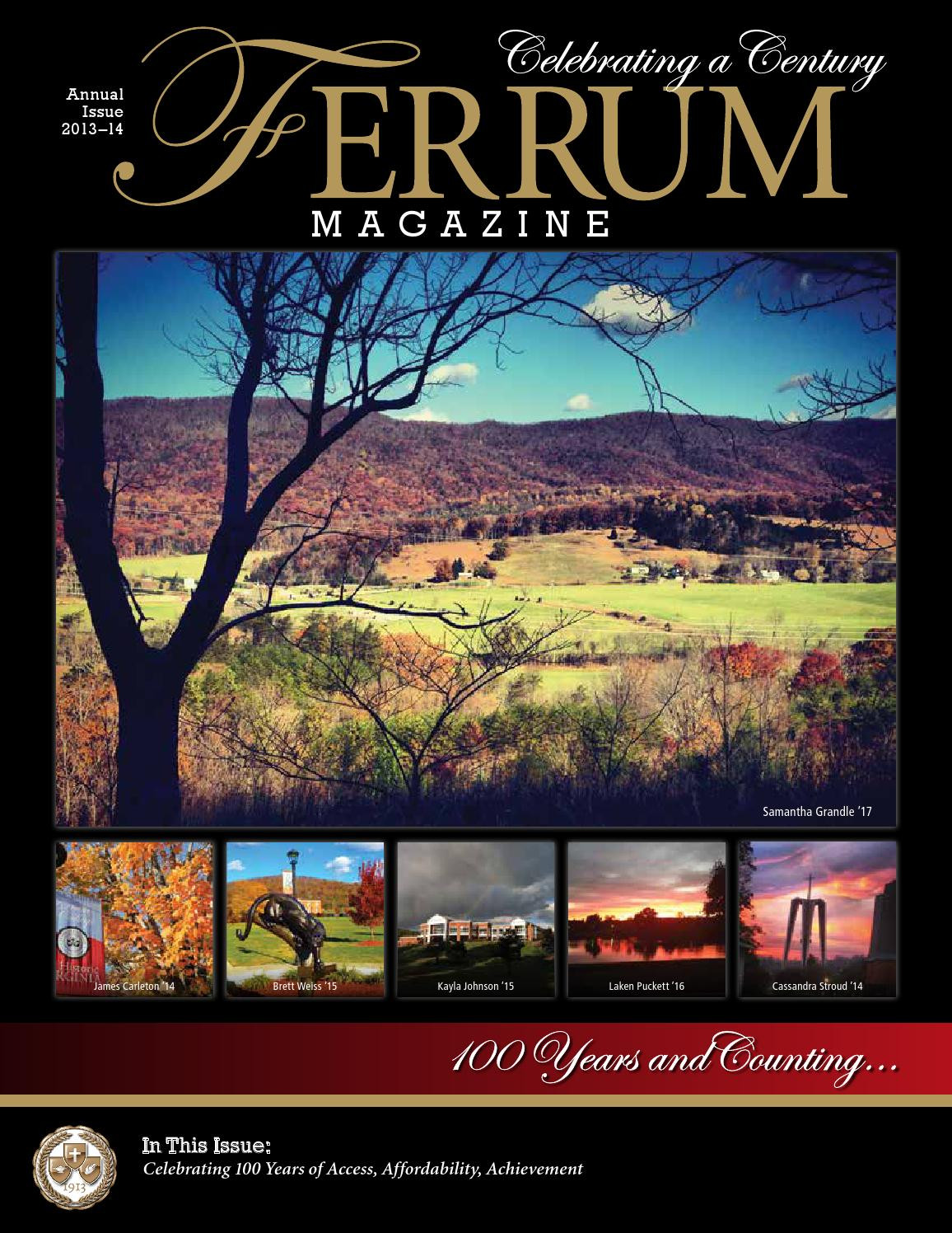 Ferrum College Career Services Resume Samples Ferrum College Magazine 2014 by Ferrum College – issuu