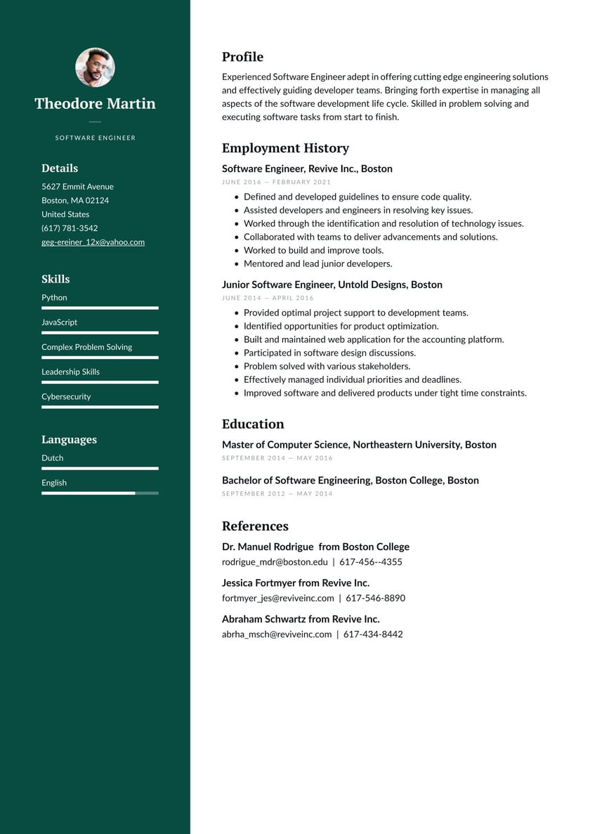 Indeed Resume solution Engineer Resume Sample software Engineer Resume Examples & Writing Tips 2022 (free Guide)