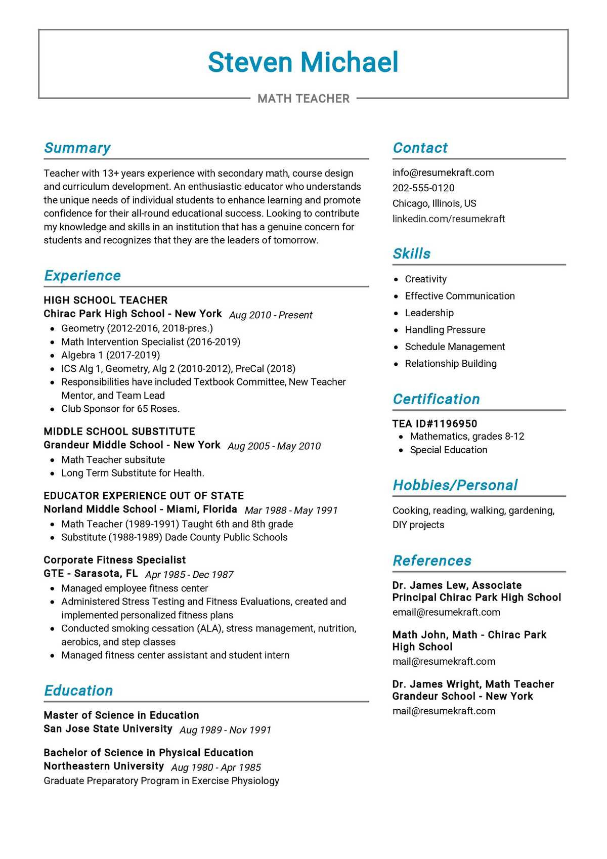 Math Teacher Resume Sample In India Math Teacher Resume Sample 2022 Writing Tips – Resumekraft Math Teacher Resume Sample In India Math Teacher Resume Sample 2022 Writing Tips – Resumekraft