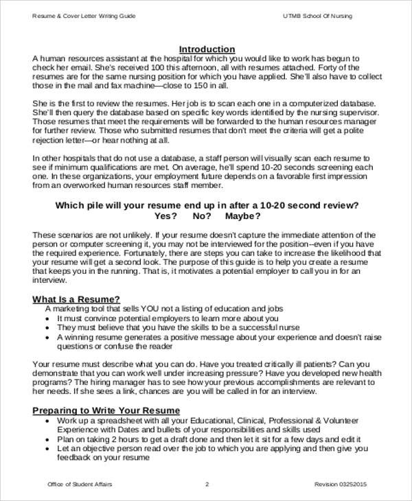 Nurse Sample Resume with Job Description Free 8 Sample Student Nurse Resume Templates In Ms Word