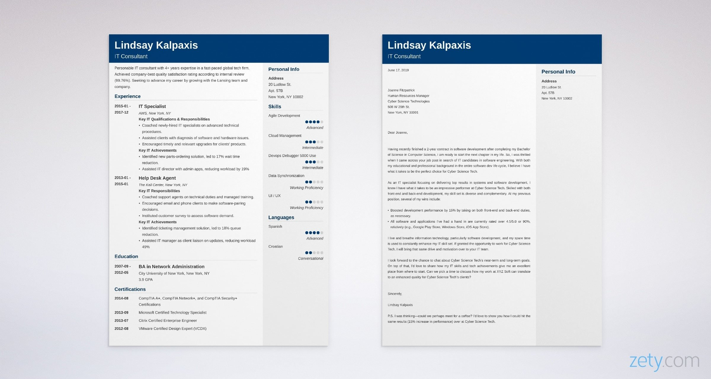 Sample Email for Sending Resume for Texhies It Cover Letter Examples (any Information Technology Job)