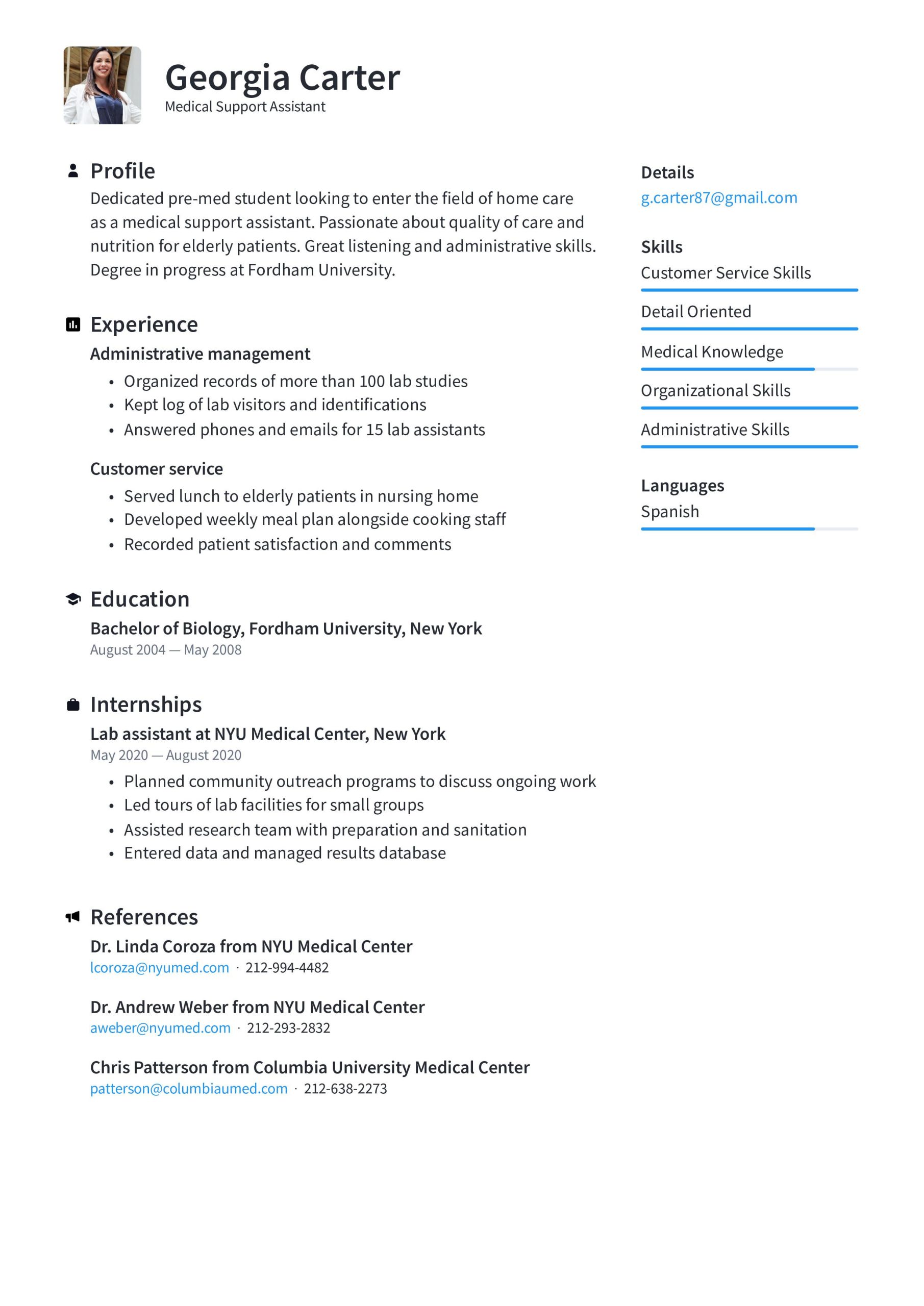 Sample Functional Resume with No Work Experience Functional Resume format: Examples, Tips, & Free Templates