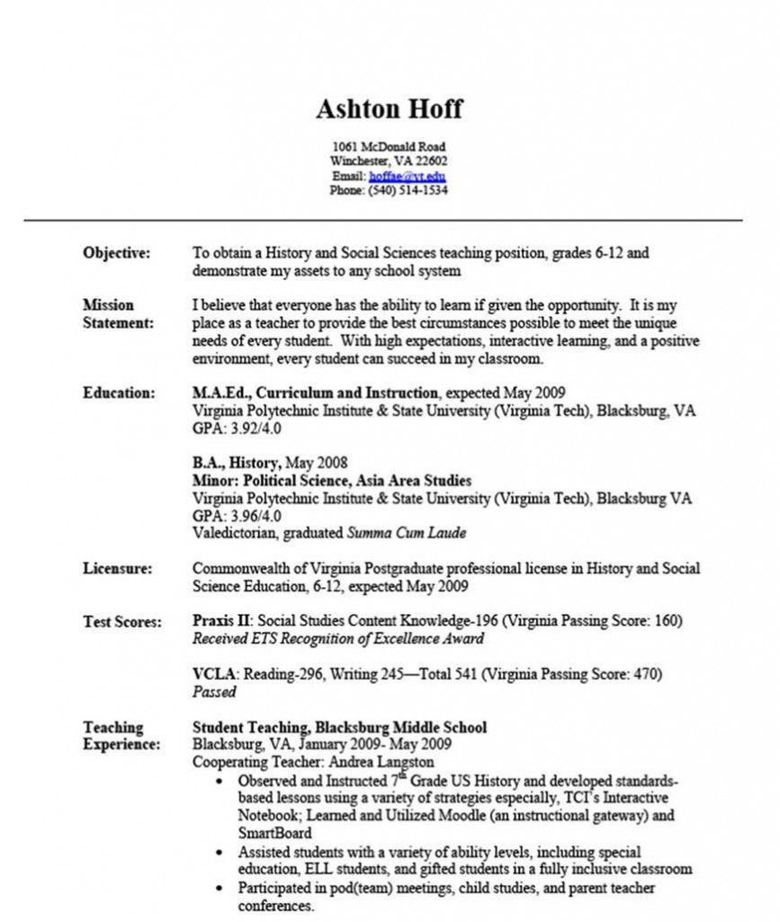 Sample Gifted and Talented Teacher Resume Resume Examples Of Experience , #examples #experience #resume …