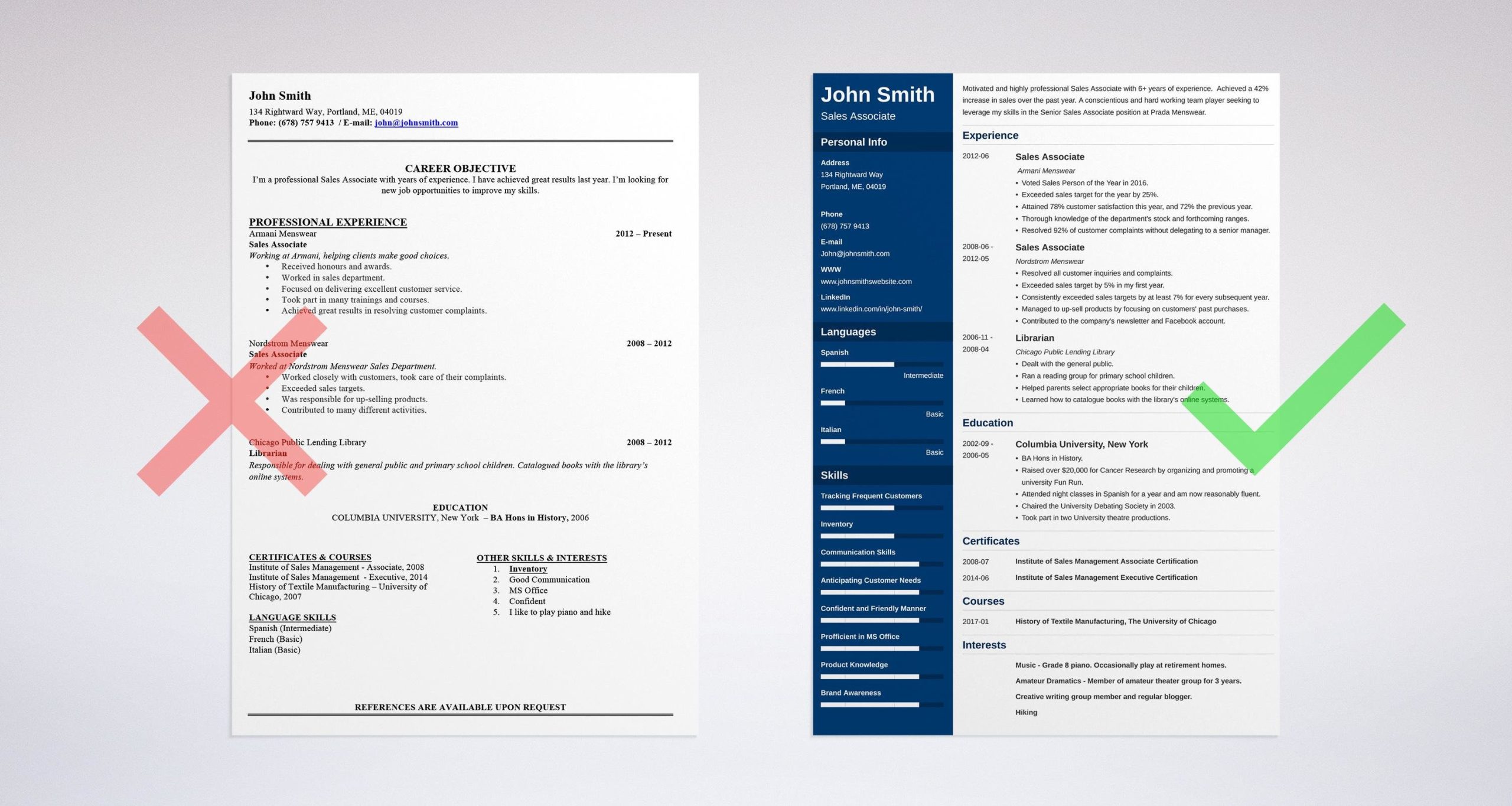 Sample Objectives for Resumes for Sales associate Sales associate Resume [example   Job Description]