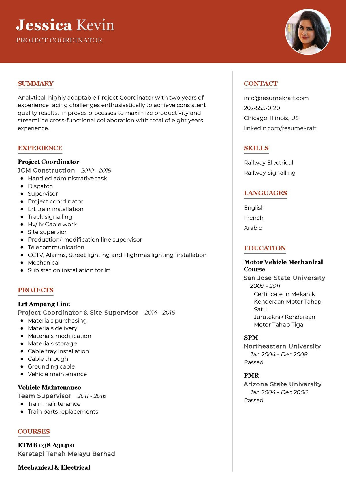 Sample Of Functional Resume for Program Coordinator Project Coordinator Resume Template 2022 Writing Tips – Resumekraft