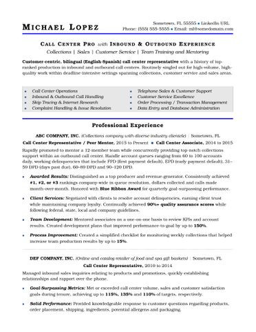 Sample Resume Customer Service Representative Philippines Resume Samples for Call Center Agent In the Philippines – Filipiknow