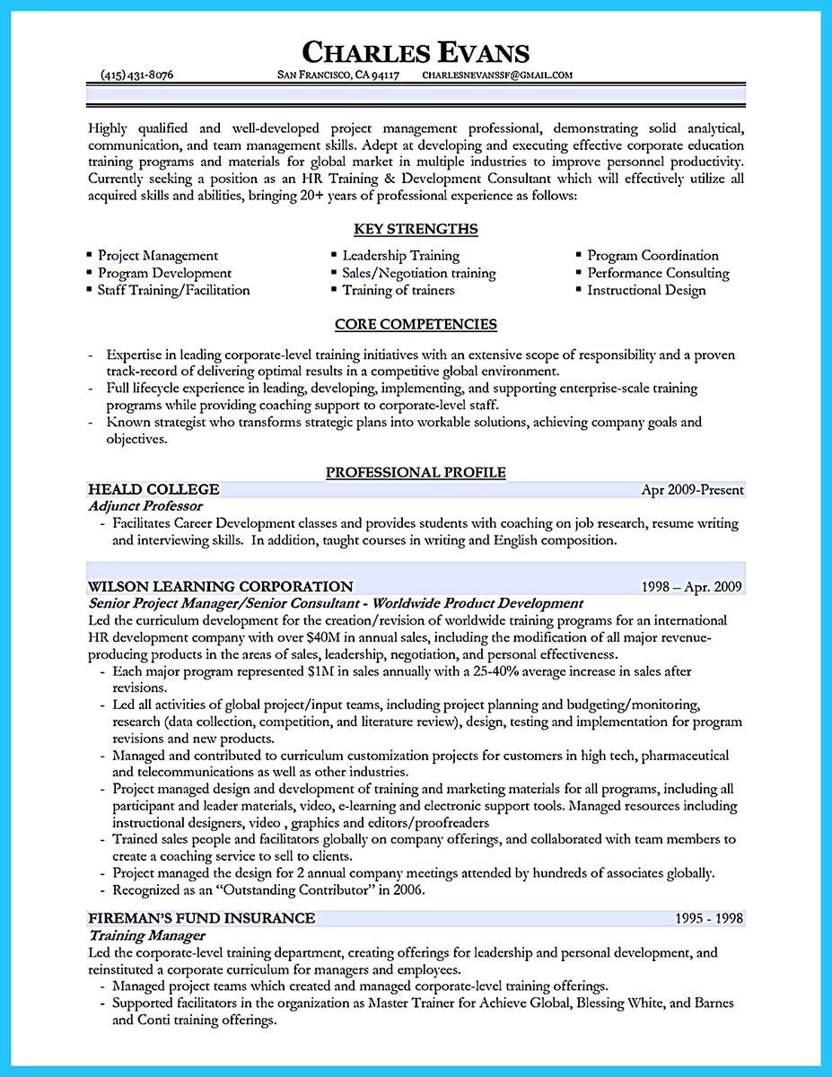 Sample Resume for A Program and Training Manager Awesome Brilliant Corporate Trainer Resume Samples to Get Job …