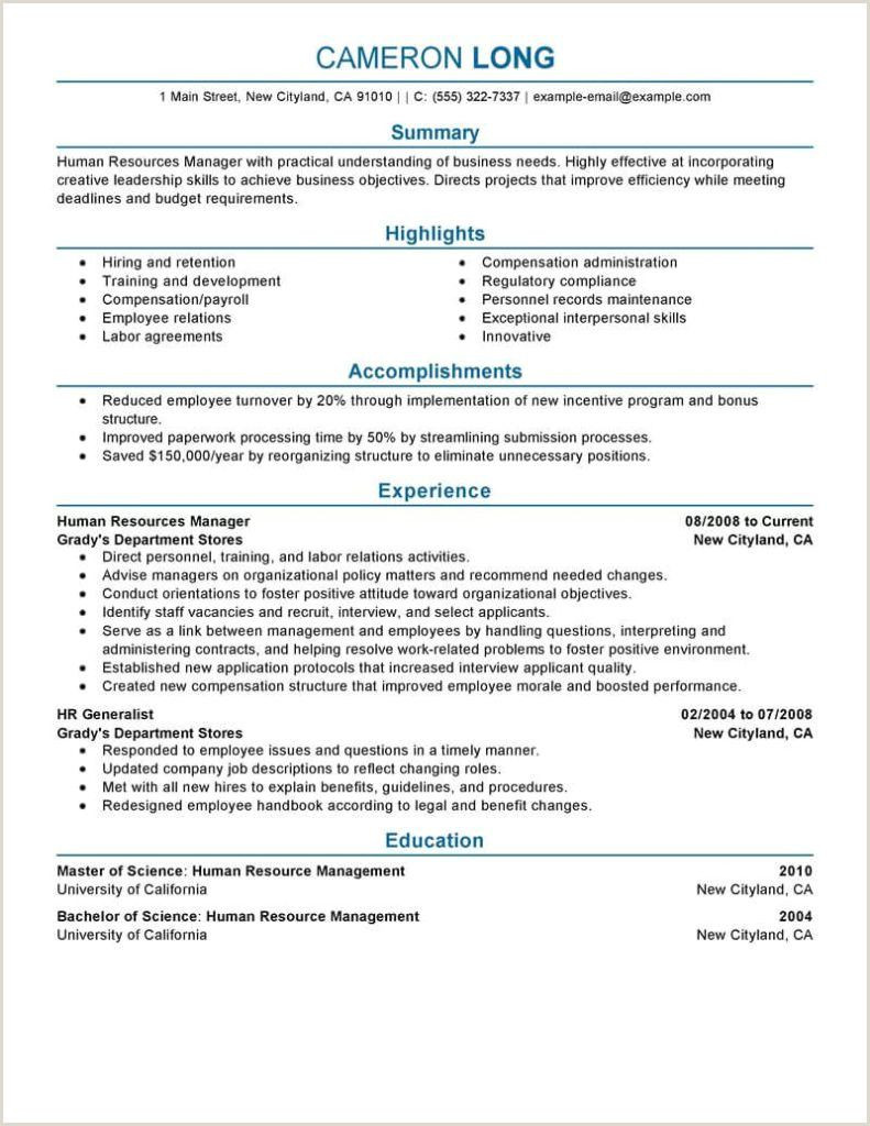 Sample Resume for A Program and Training Manager Training Manager Resume Templates Template Nanica Sample and …