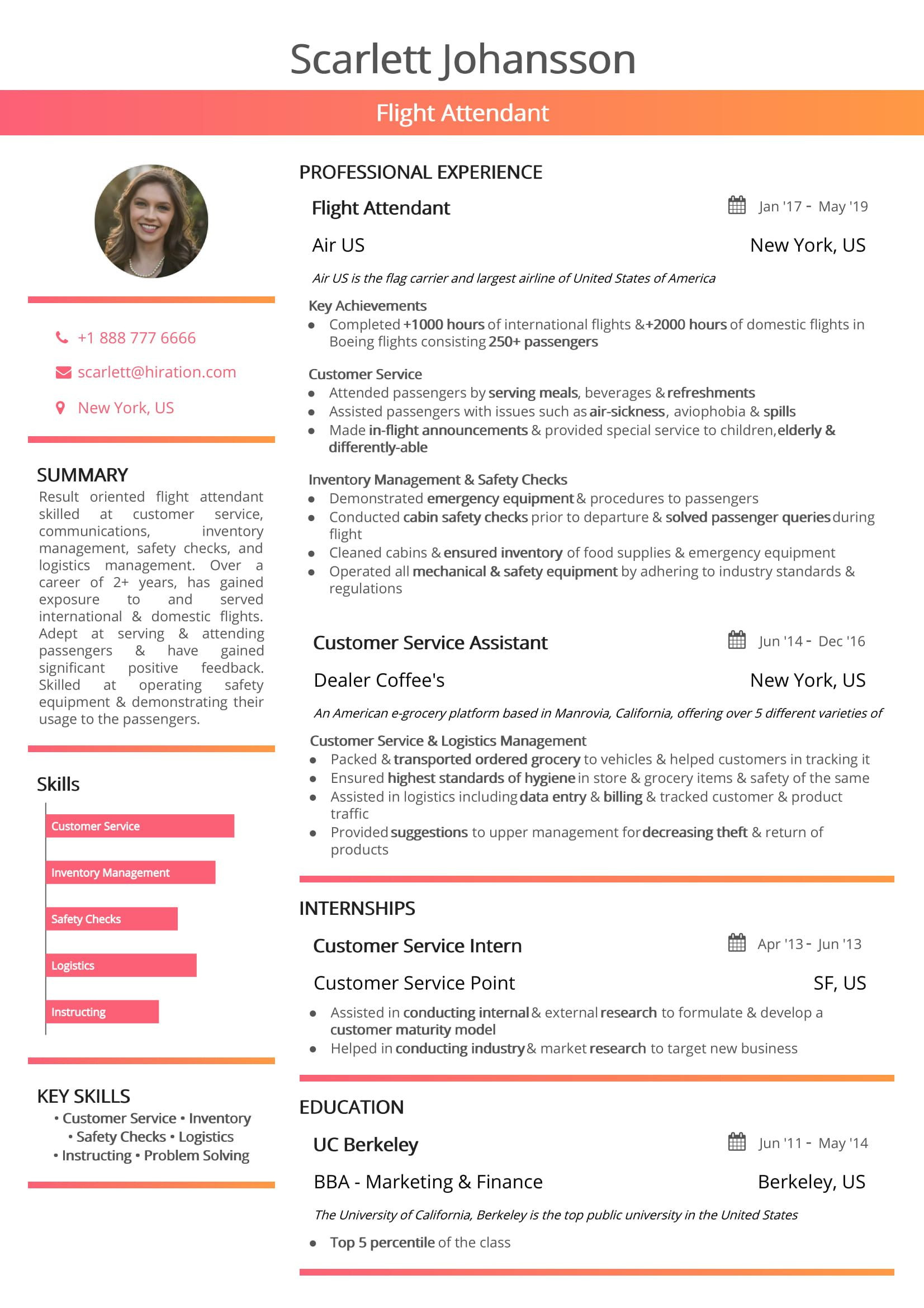 Sample Resume for Applying Flight attendant Flight attendant Resume 2019 Guide with Hostess Resume