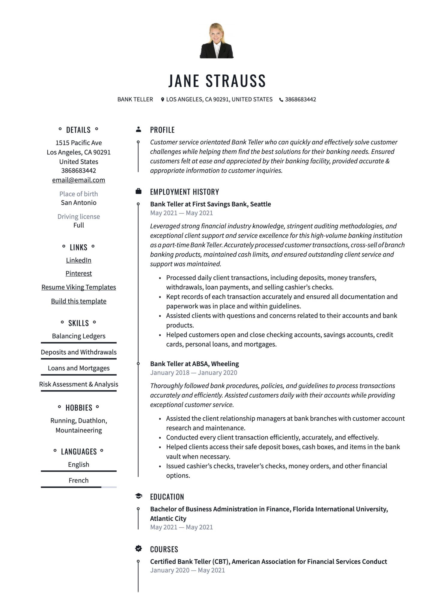 Sample Resume for Bank New Accounts Bank Teller Resume & Writing Guide 20 Templates Pdf 2022 Sample Resume for Bank New Accounts Bank Teller Resume & Writing Guide 20 Templates Pdf 2022