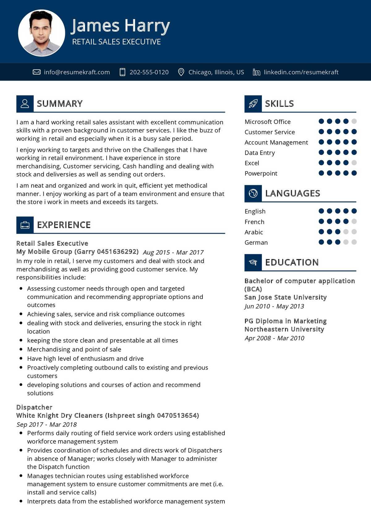 Sample Resume for Computer Shop assistant Retail Sales assistant Resume Sample 2022 Writing Tips – Resumekraft