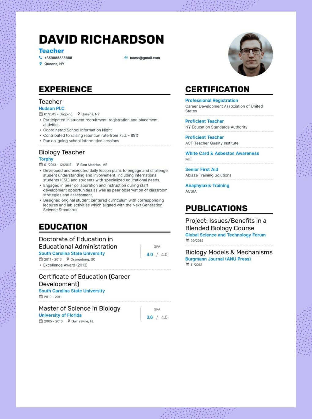 Sample Resume with Application Type Details Resume Job Description: Samples & Tips to Help You Enhance Your …