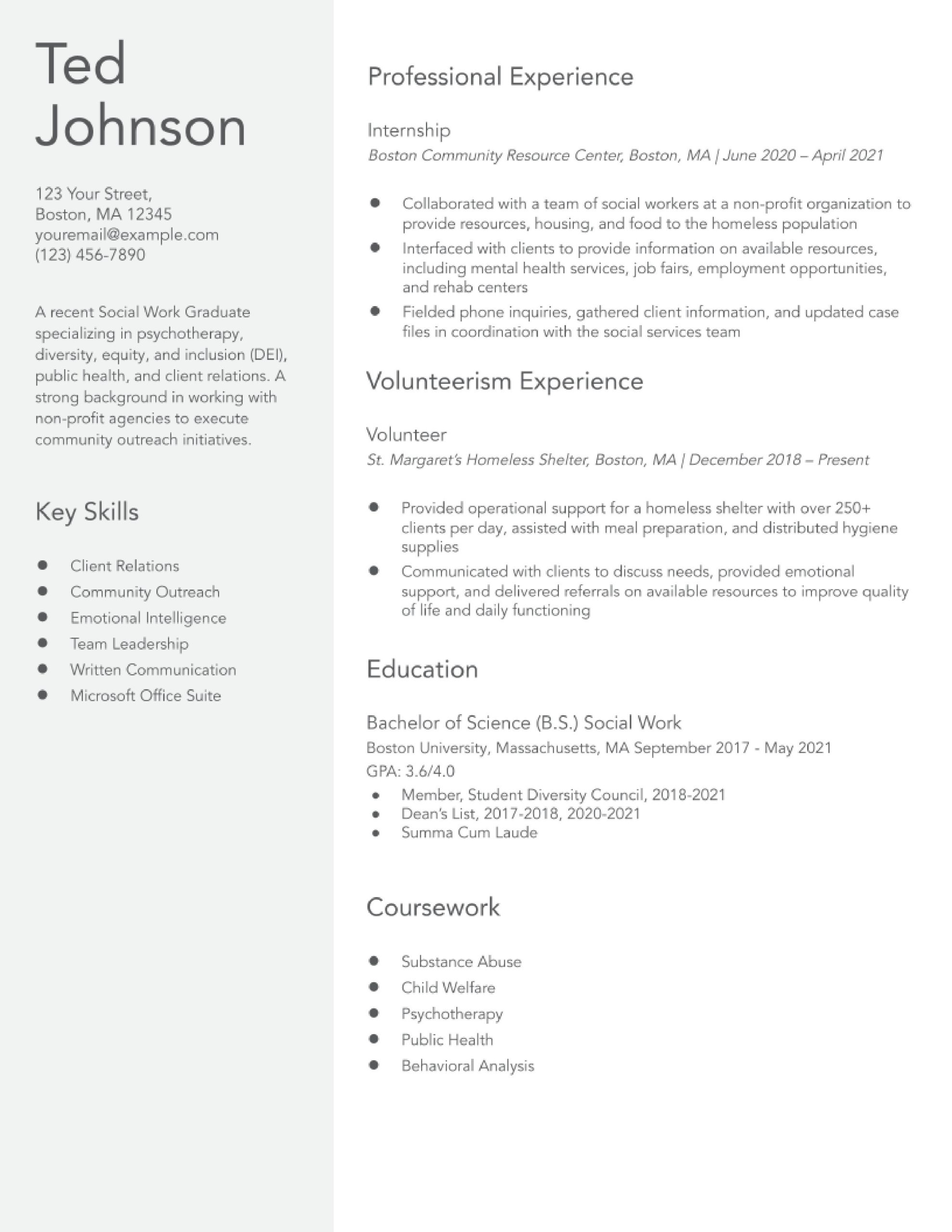 Sample Resume with Bachelors and Masters Degrees Graduate School Resume Examples In 2022 – Resumebuilder.com