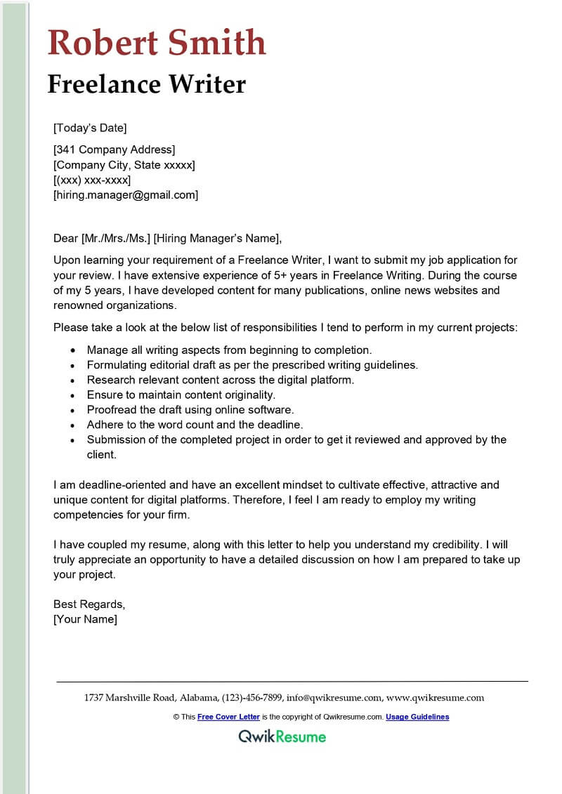 Samples Of Freelance Writer S Resumes Freelance Writer Cover Letter Examples – Qwikresume Samples Of Freelance Writer S Resumes Freelance Writer Cover Letter Examples – Qwikresume