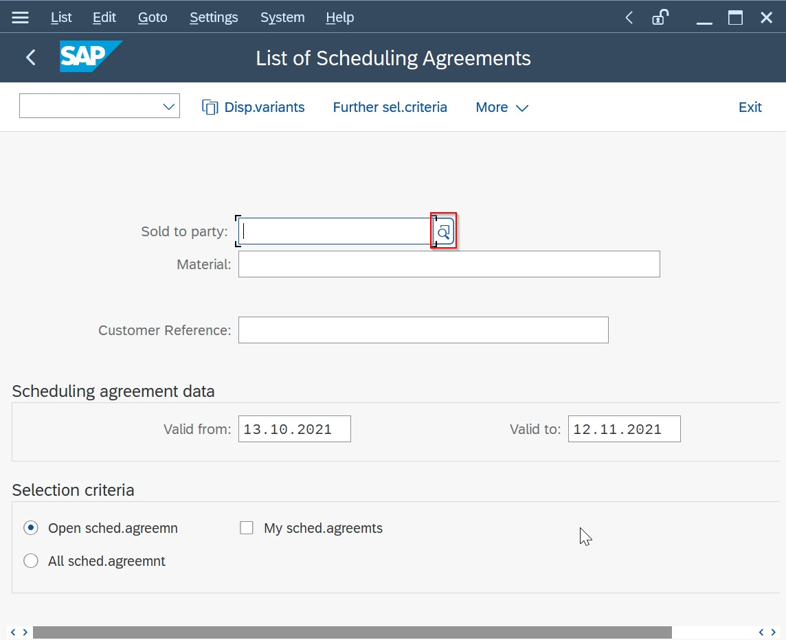 Scheduling Agreements Sap Sd Sample Resumes How to Create Scheduling Agreement In Sd?