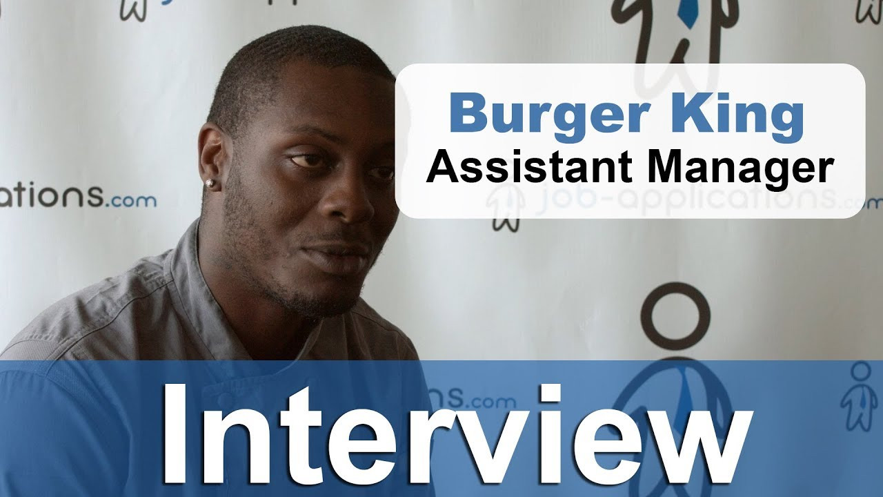 Burger King assistant Manager Resume Sample Burger King Manager – Salary and Job Description