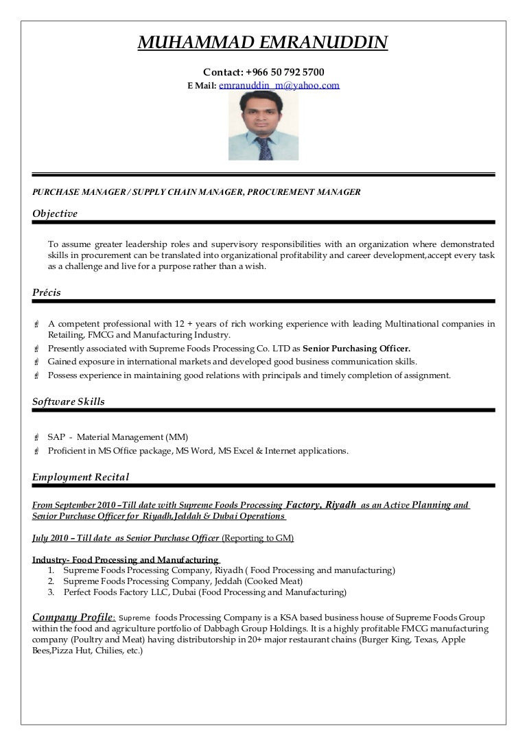 Burger King assistant Manager Resume Sample Purchase Manager Resume Samples Indian Pdf; Procurement Manager …