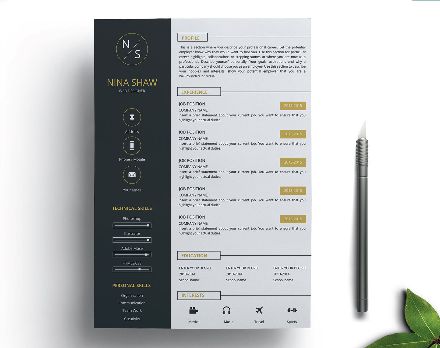 Cover Letter for Resume Sample Free Free Resume Template with Matching Cover Letter – Resumekraft