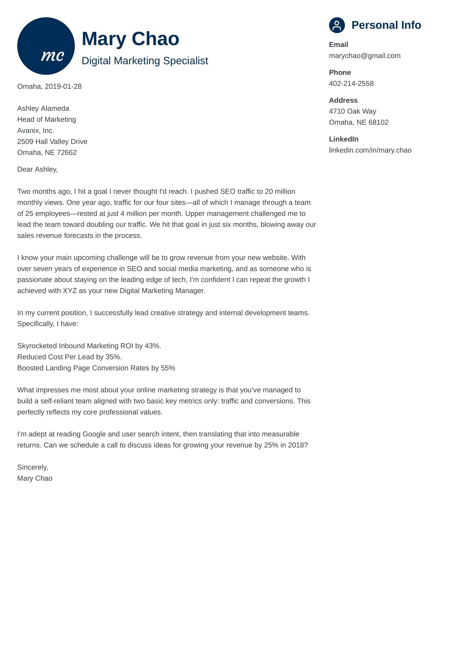 Cover Letter for Resume Sample India How to format A Cover Letter: Layout Examples for 2022