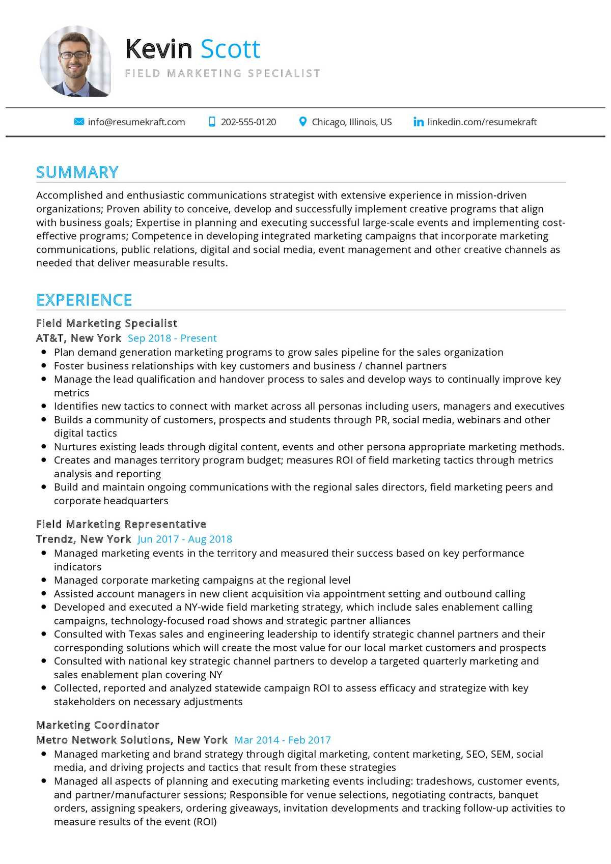 Email Marketing Sales Enablmenet Resume Sample Field Marketing Specialist Resume Sample 2022 Writing Tips …