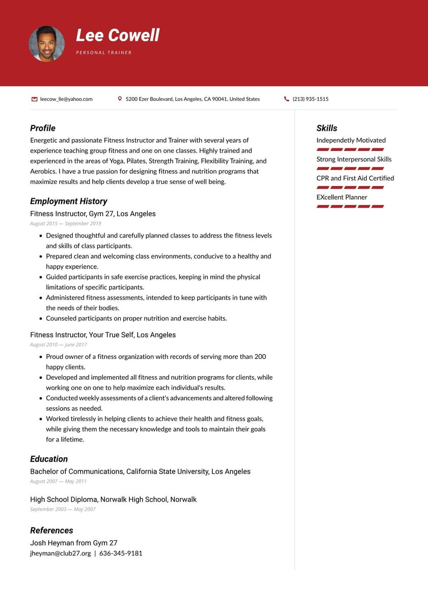 Entry Level Personal Trainer Resume Samples Personal Trainer Resume Examples & Writing Tips 2022 (free Guide) Entry Level Personal Trainer Resume Samples Personal Trainer Resume Examples & Writing Tips 2022 (free Guide)