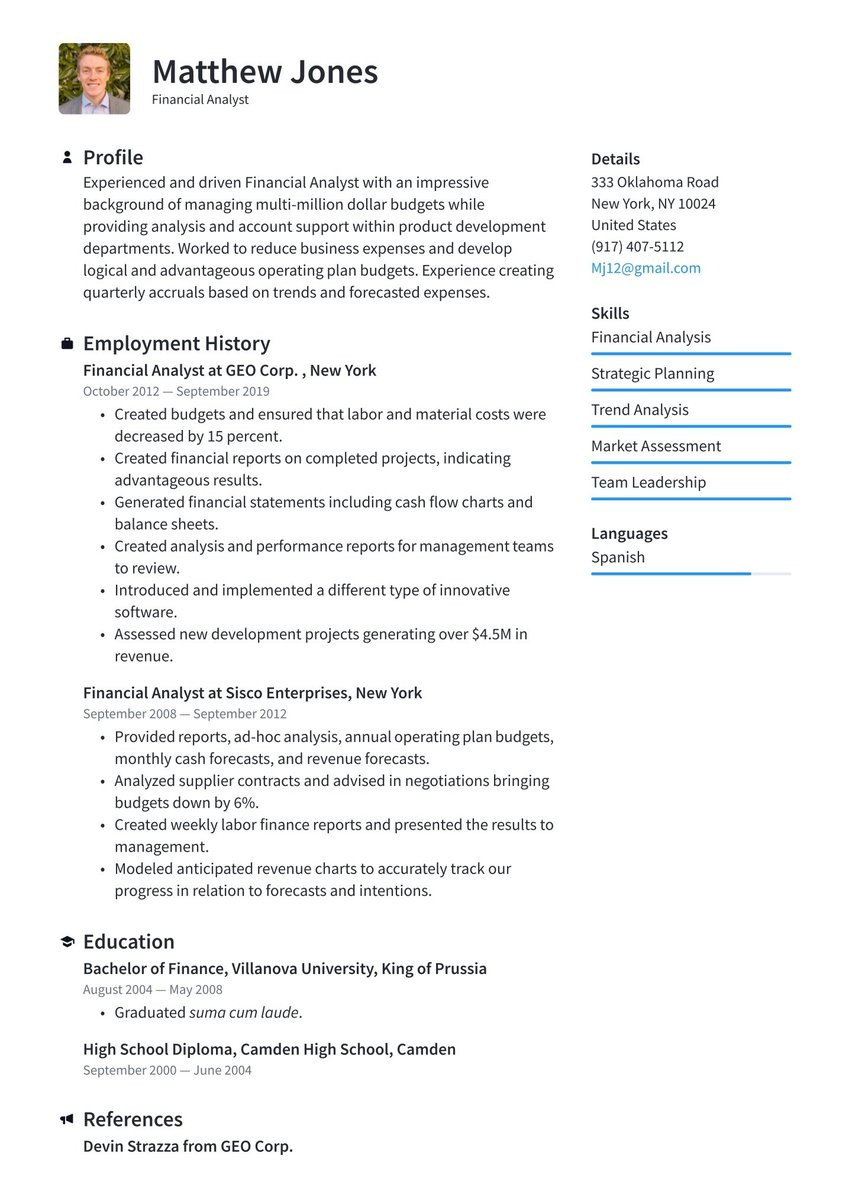 Finance Analyst with Farmers Market Sample Resume 350lancarrezekiq Free Resume Examples by Industry & Job (full Resume Guides)