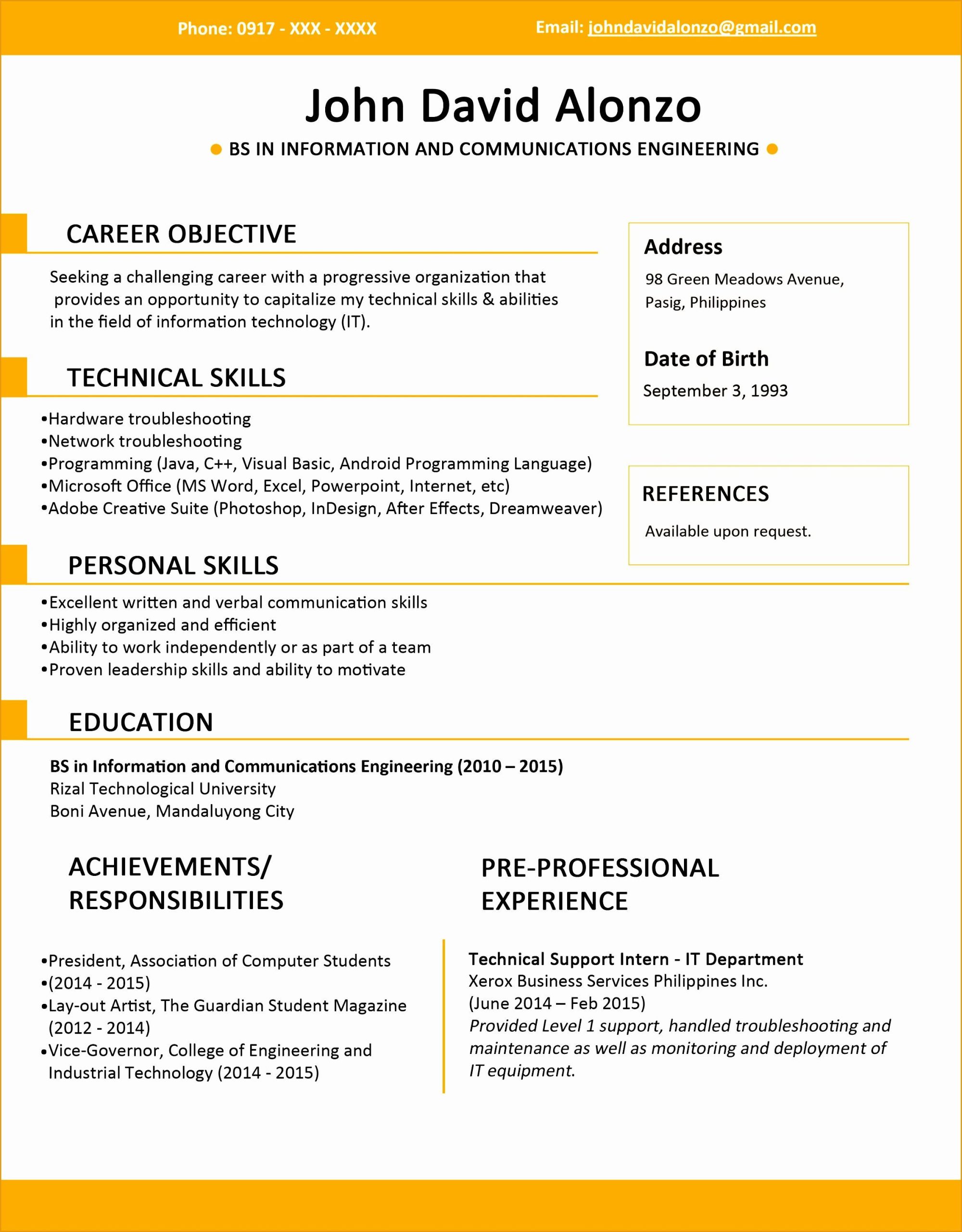 Independent Structural Engineer Sample Resume Philippines Jobstreet Resume Sample Bjstw Beautiful Professional Curriculum …