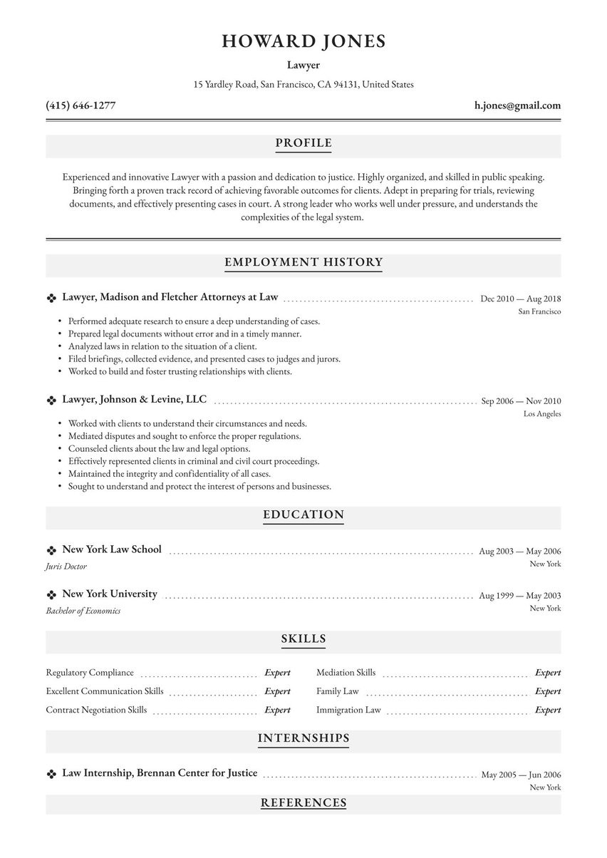 Justice Resource Institute Grip Shift Supervisor Sample Resume Internship Resume Examples & Writing Tips 2022 (free Guide)