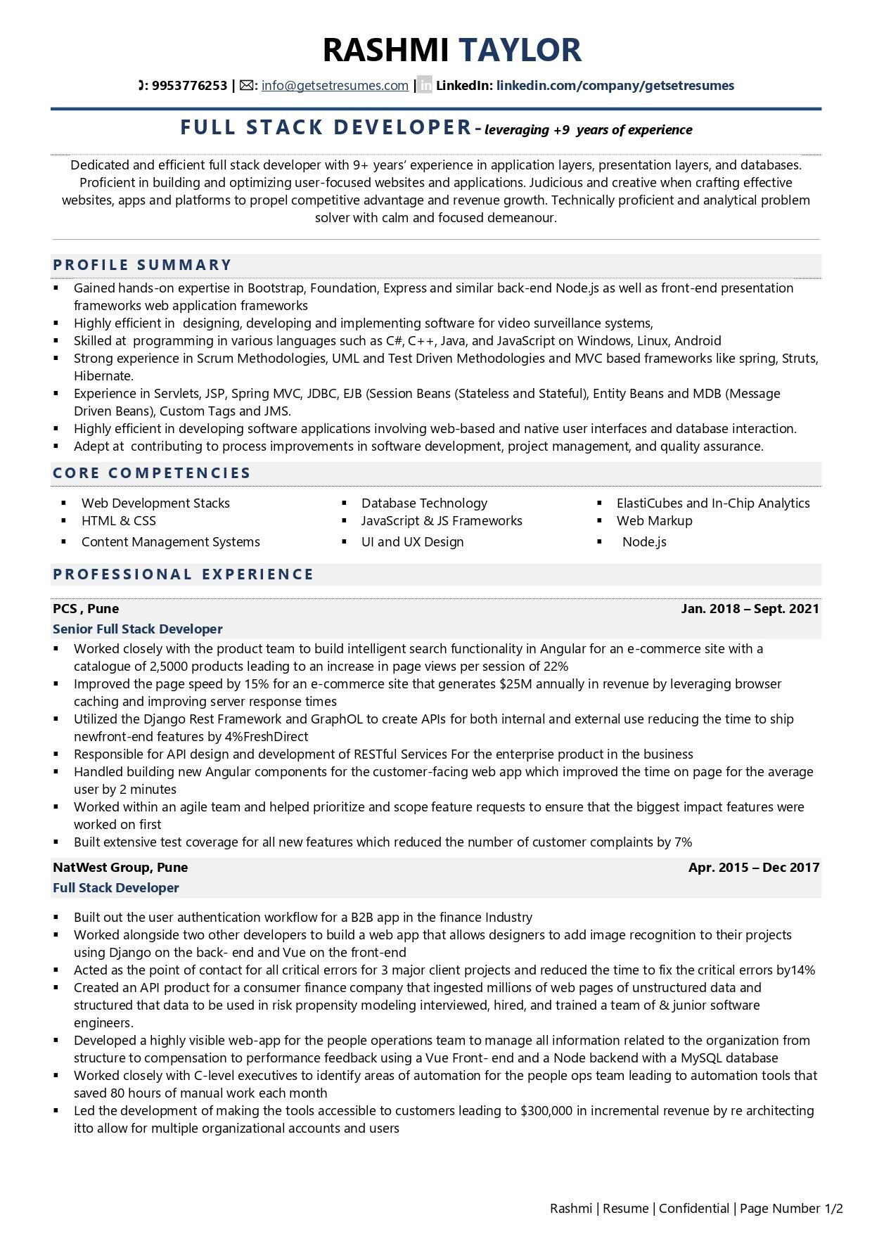 Net Developer with Reactjs Resume Sample Full Stack Developer Resume Examples & Template (with Job Winning … Net Developer with Reactjs Resume Sample Full Stack Developer Resume Examples & Template (with Job Winning …