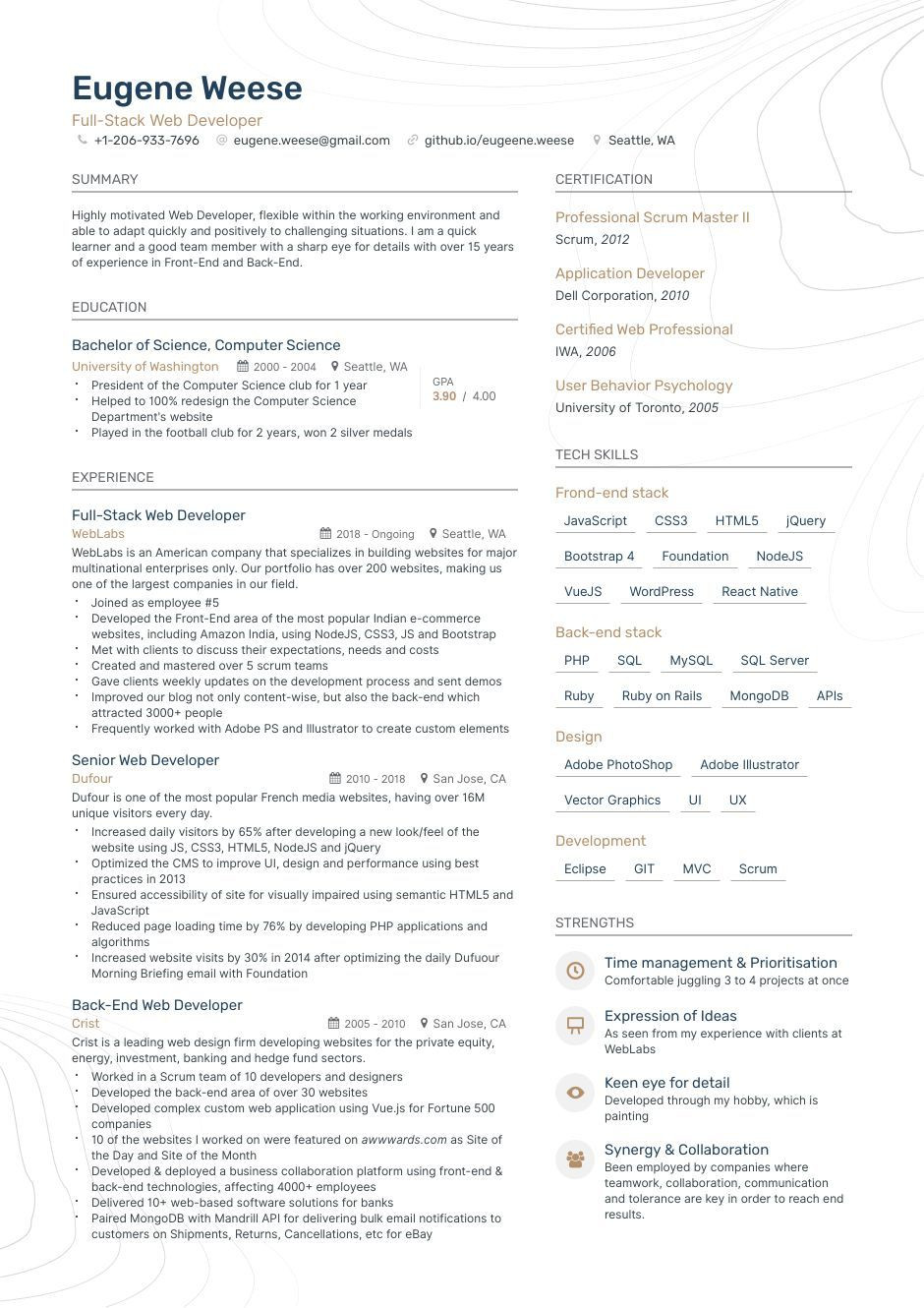 Net Developer with Web Api 2 X Sample Resume Web Developer Resume Guide for 2022: Examples and Shortcuts … Net Developer with Web Api 2 X Sample Resume Web Developer Resume Guide for 2022: Examples and Shortcuts …