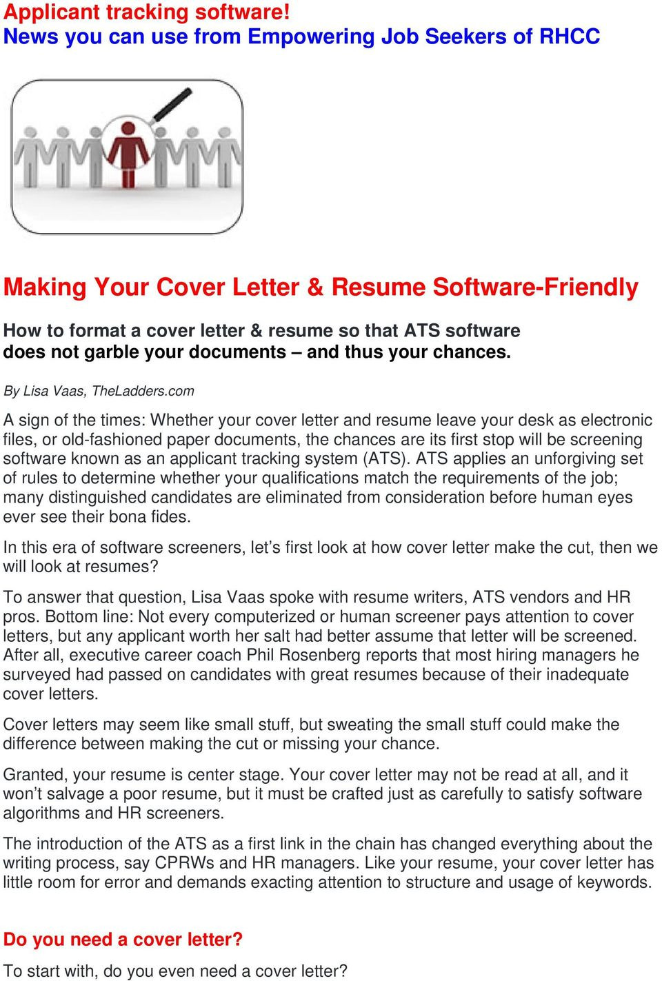 Recareering Teacher to Nurse Resume Sample Making Your Cover Letter & Resume software-friendly – Pdf Free …