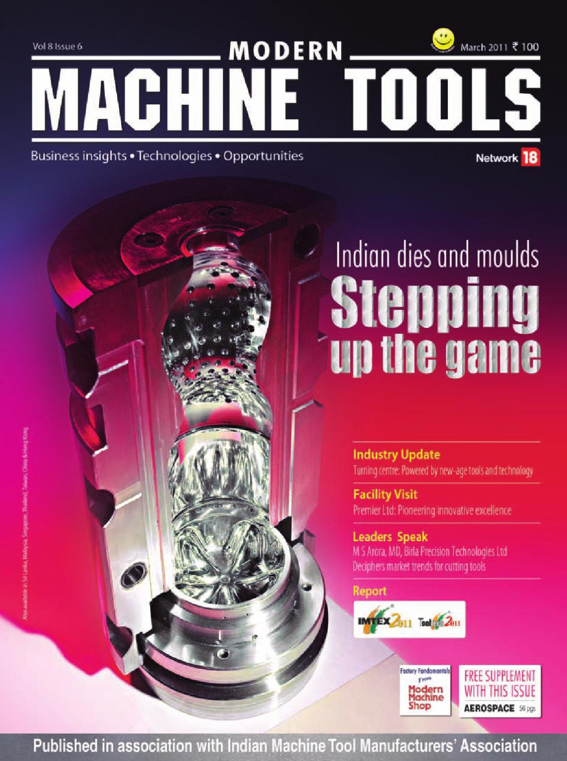 Received Numeros Adcoles Sample for Resume Modern Machine tools – March 2011 by Infomedia18 – issuu