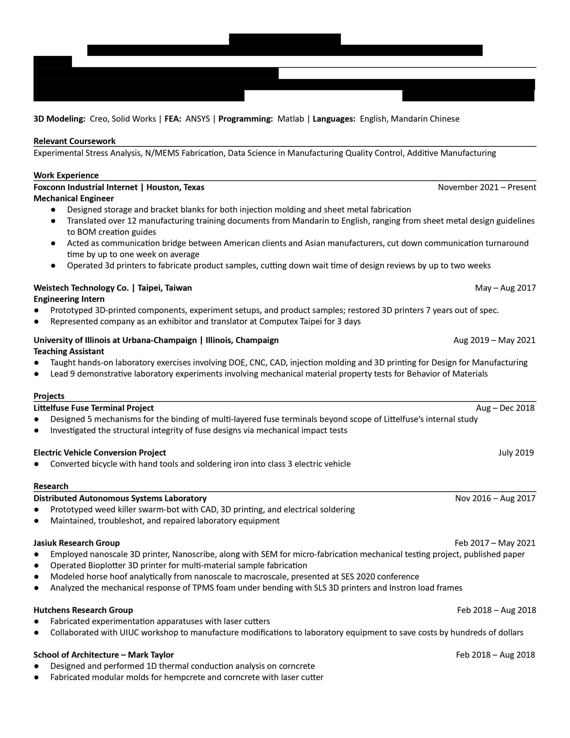 Resume for H1b Application Samples for Computer Science Updating Resume for H1b Filing, Figured Might as Well Do It Right …