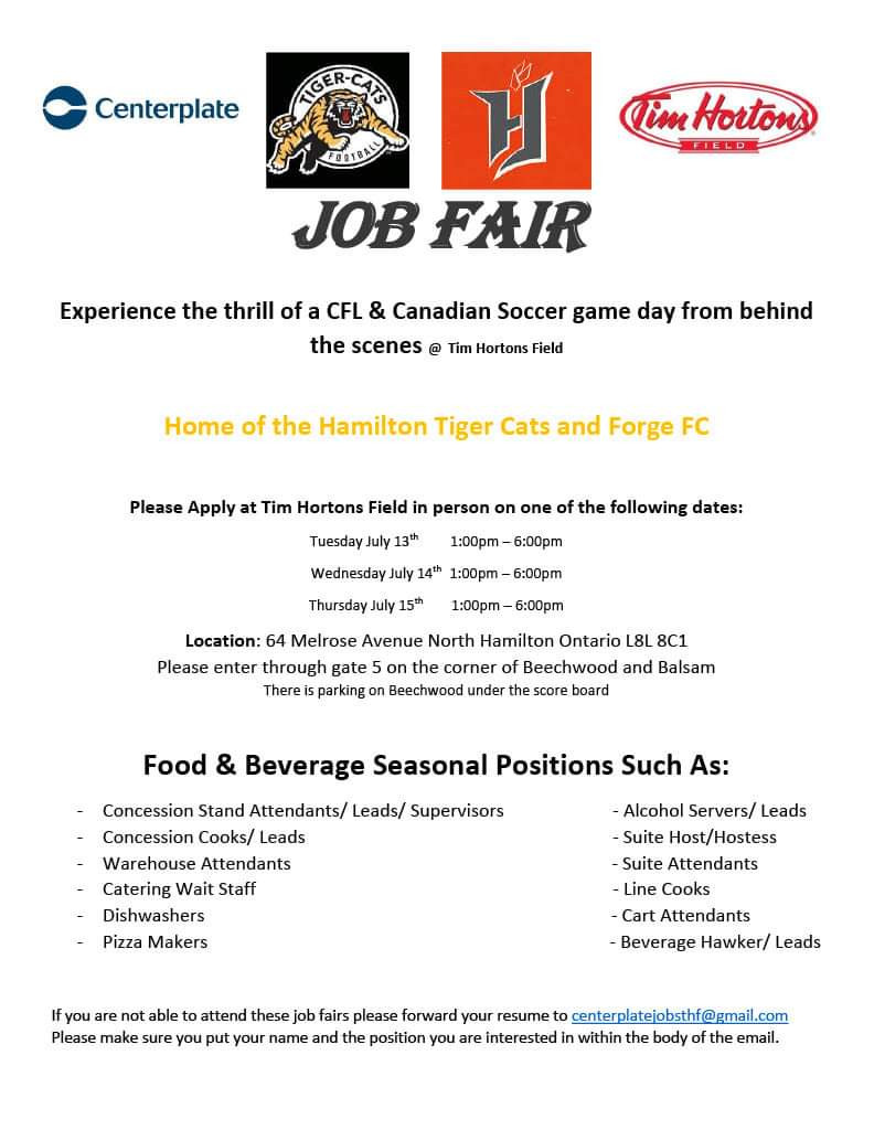 Resume Sample for Tim Hortons Job Tim Hortons Field Job Fair : R/hamilton