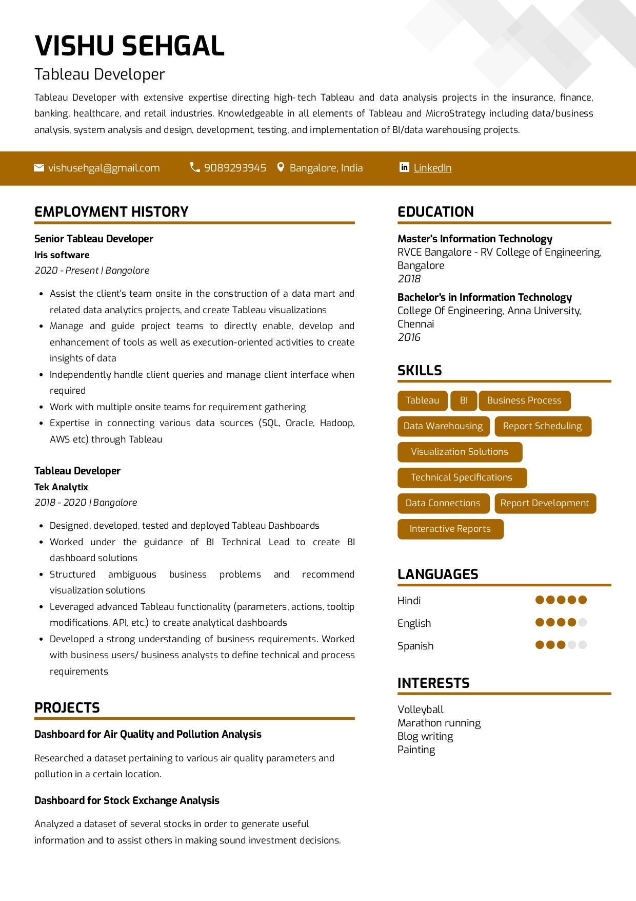 Salesforce Developer with Box Resume Sample Sample Resume Of Salesforce Developer with Template & Writing …