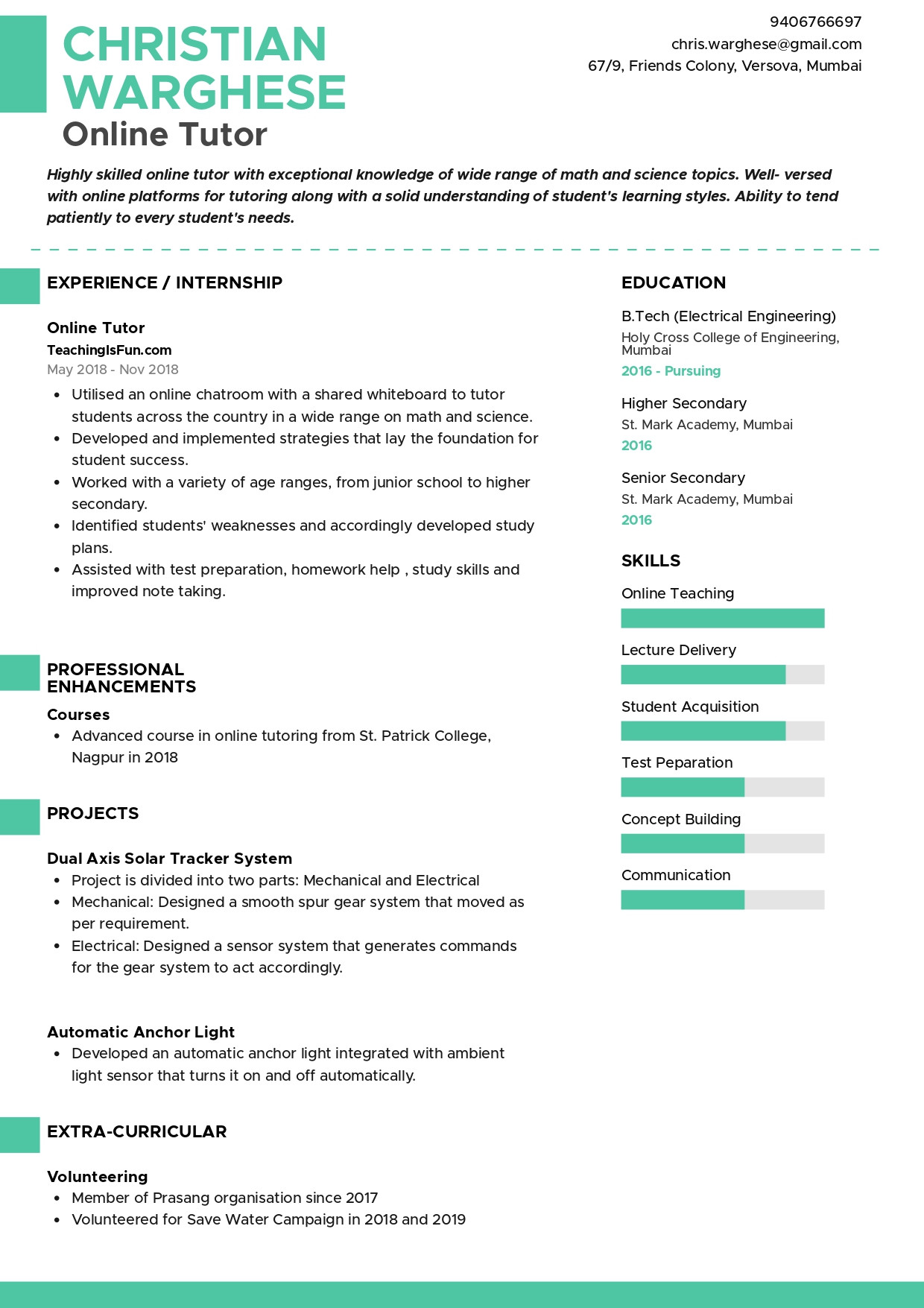 Salesforce Developer with Box Resume Sample Sample Resume Of Salesforce Developer with Template & Writing …
