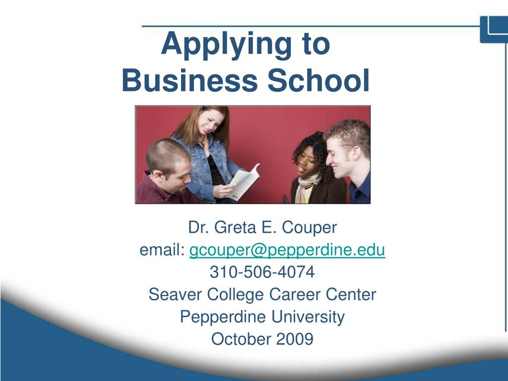 Sample Mba Graduate Resume Pepperdine University Ppt – Dr. Greta E. Couper Email: Gcouper@pepperdine 310-506-4074 …