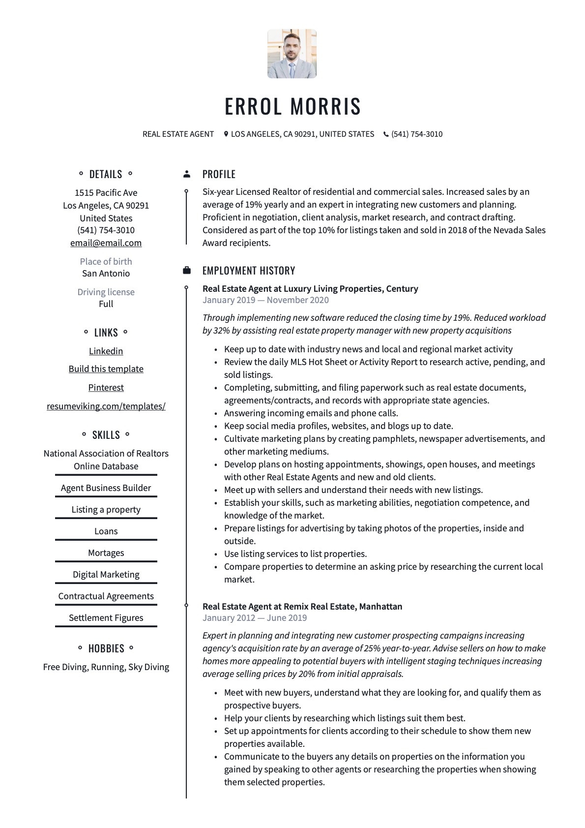 Sample Real Estate associate Resume with No Experience Real Estate Agent Resume & Writing Guide 20 Templates Pdf & Word Sample Real Estate associate Resume with No Experience Real Estate Agent Resume & Writing Guide 20 Templates Pdf & Word