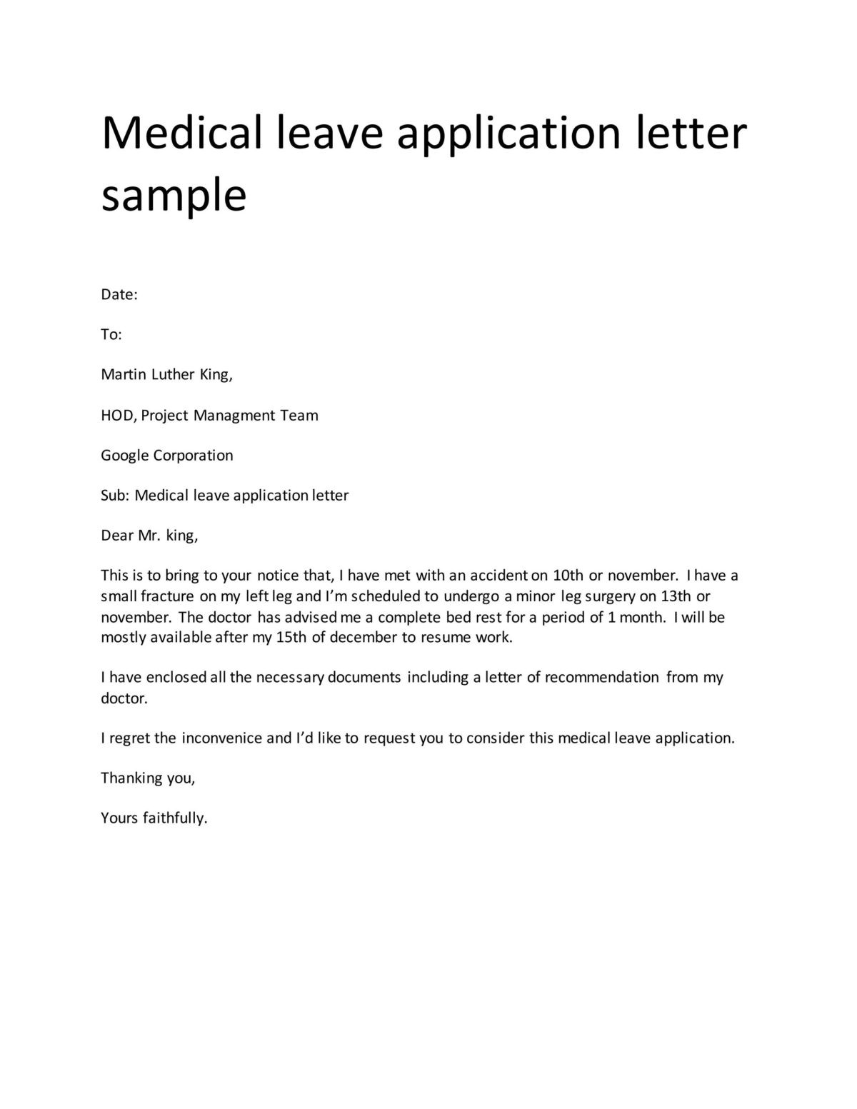 Sample Reason for Leaving On Resume Leave Application Letter Samples 10lancarrezekiq Ready to Use Leave Letter …