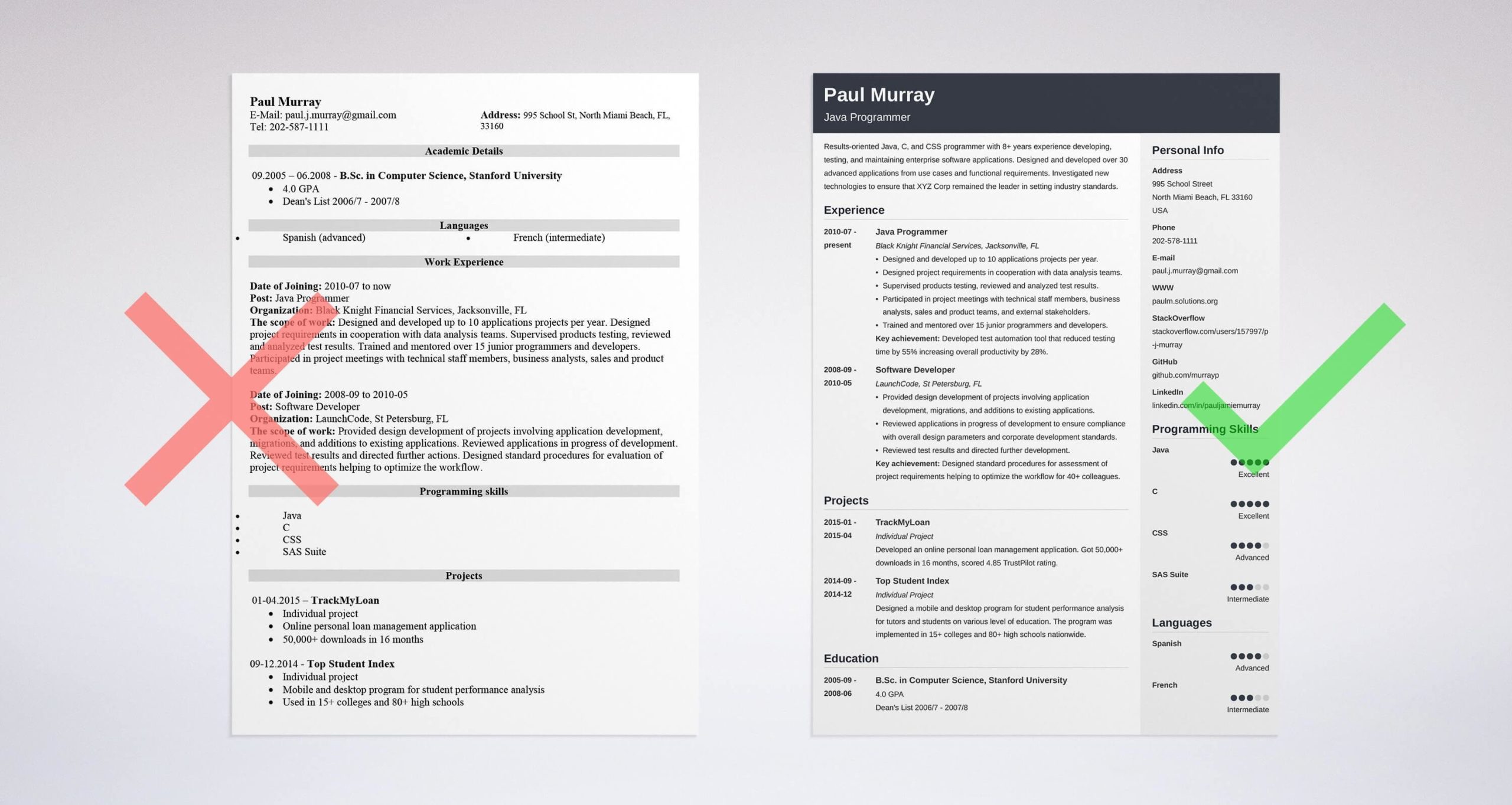 Sample Resume for Entry Level Sas Programmer Programmer Resume Examples (template & Guide)