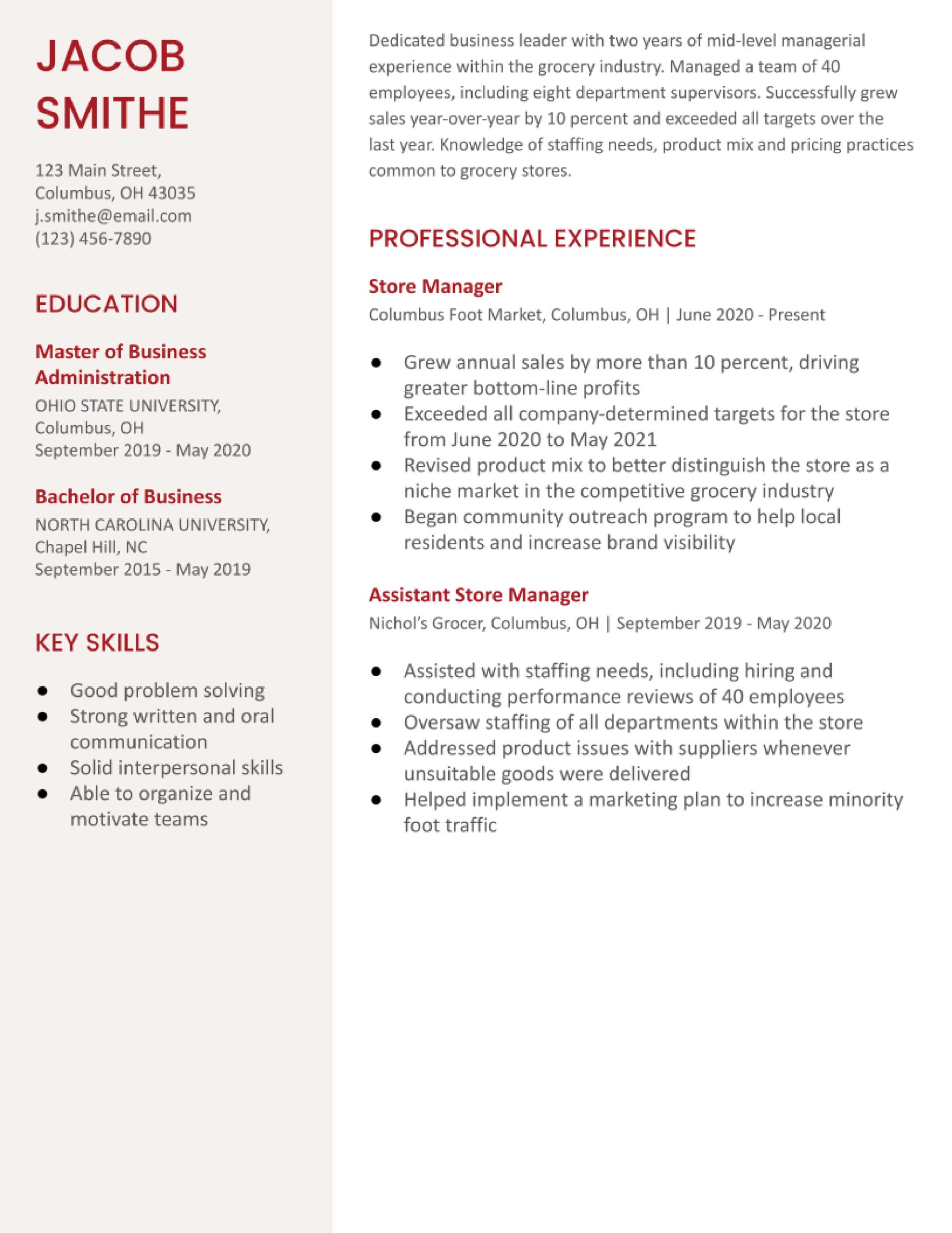 Sample Resume for Gardening Satisfacsatisfactions Jobs Business Resume Examples In 2022 – Resumebuilder.com