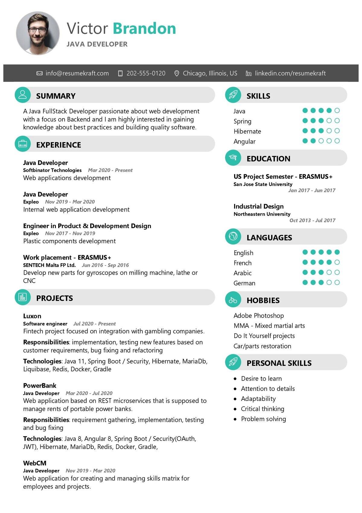 Sample Resume for Java Project Manager Java Developer Resume Sample 2022 Writing Tips – Resumekraft