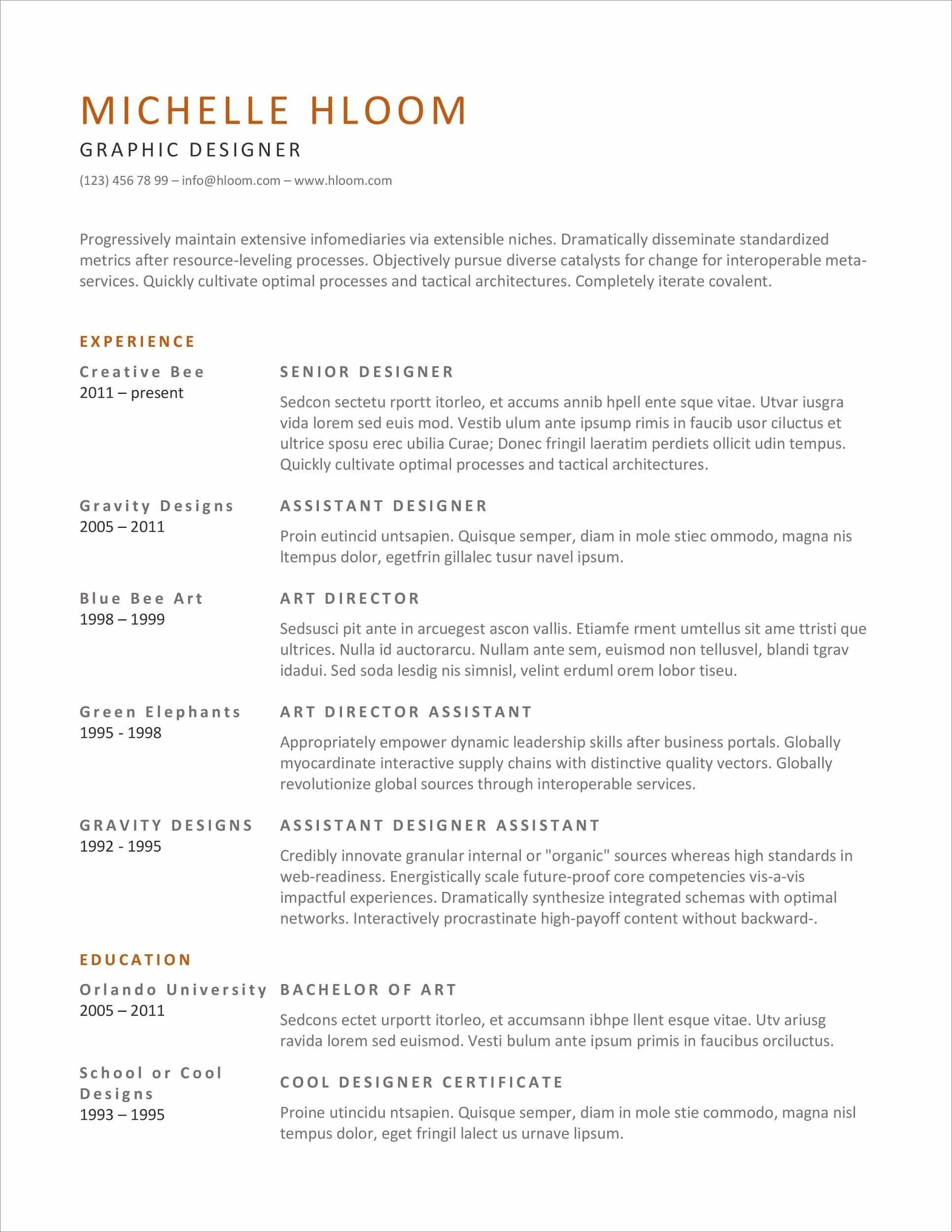 Sample Resume for Ms In Us with Work Experience 25lancarrezekiq Free Resume Templates for Microsoft Word to Download